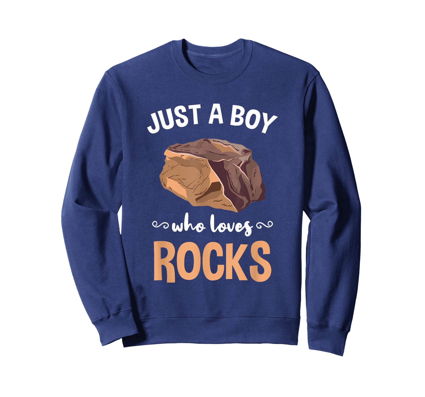 Just A Boy Who Loves Rocks Rock Collector T-Shirt