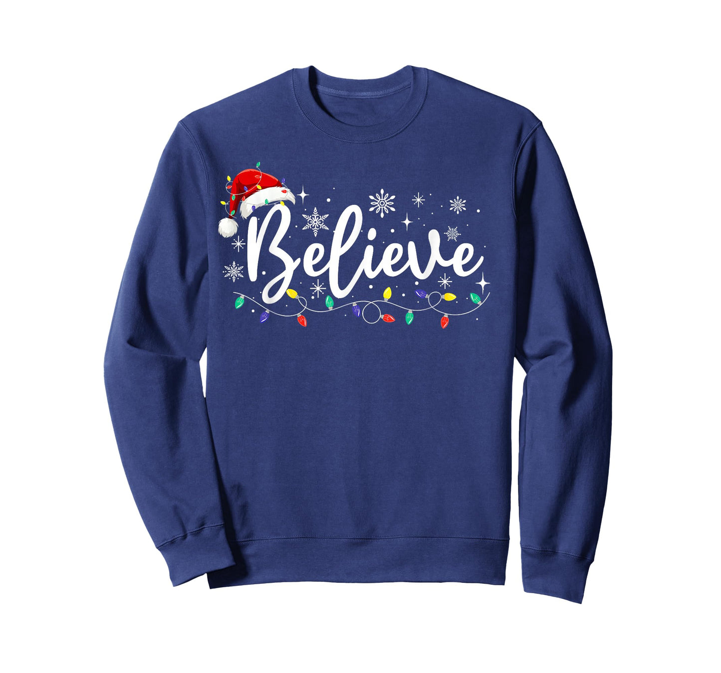 Christmas Shirt - Believe Santa Claus Believe Christmas Kids T-Shirt