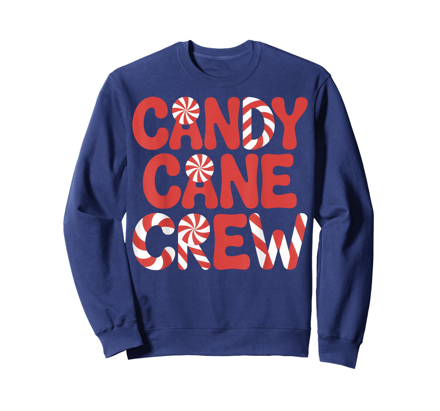 Candy Cane Crew Red White Lovers Group T-Shirt