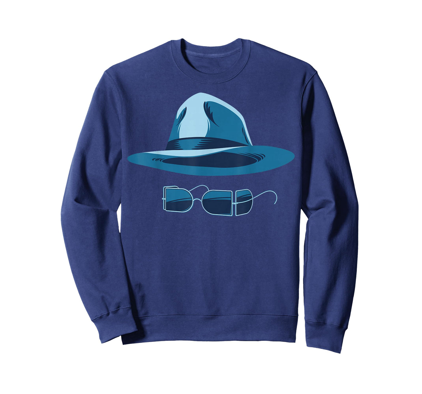 Universal Monsters The Invisible Man Hat And Glasses T-Shirt
