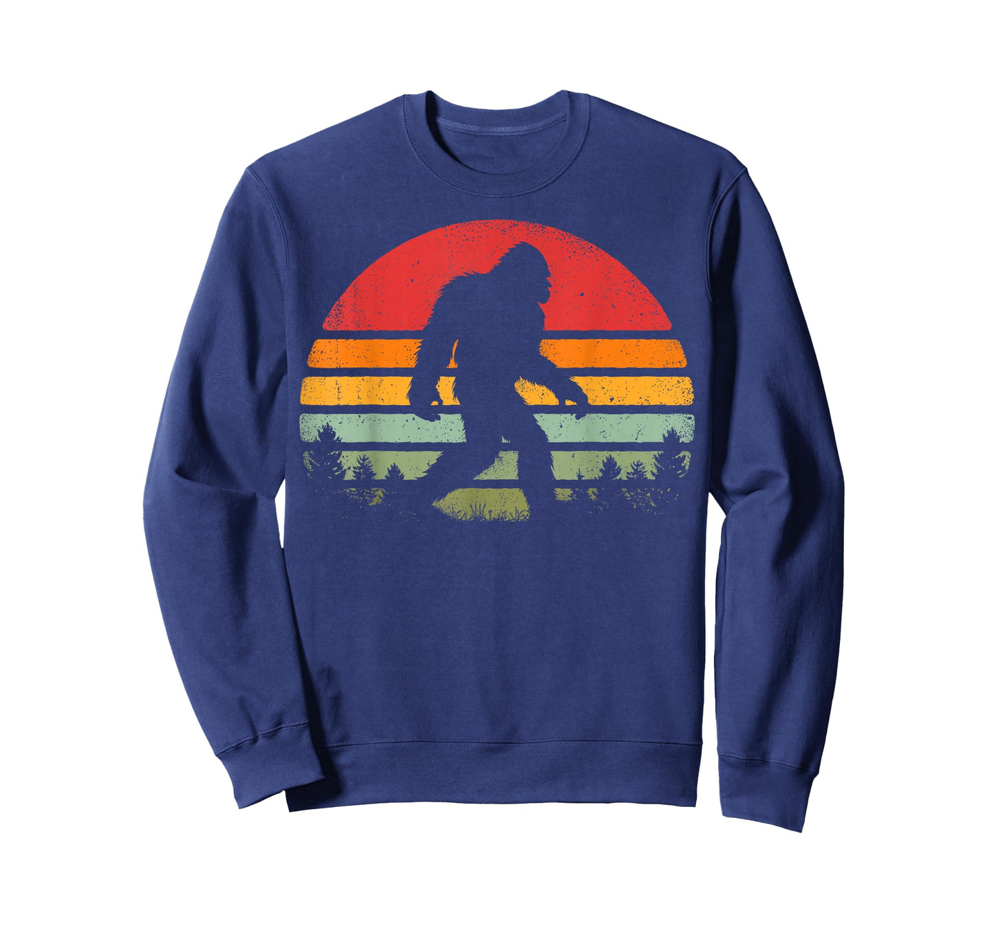 Bigfoot Retro Vintage 70s 80s Sasquatch Lovers Men Women T-Shirt