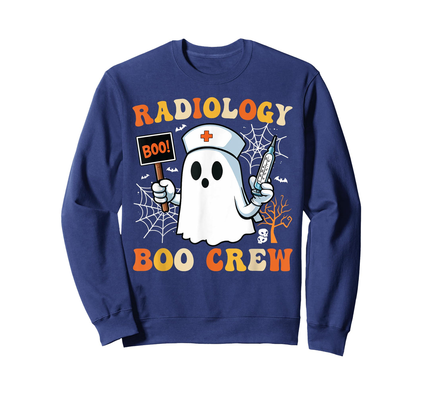 Radiology Boo Crew Funny Spooky Nurse Halloween Costume T-Shirt