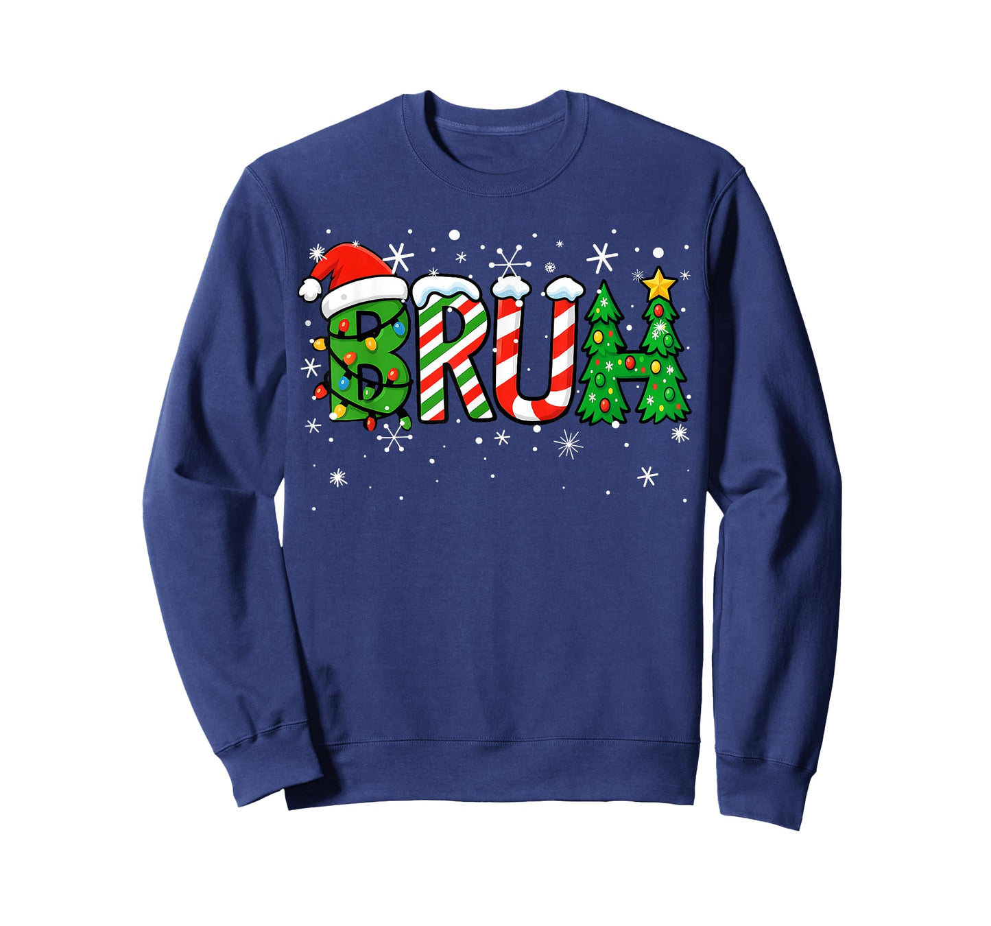 Christmas Shirts for Kids Boys Bruh Funny Christmas Teens T-Shirt