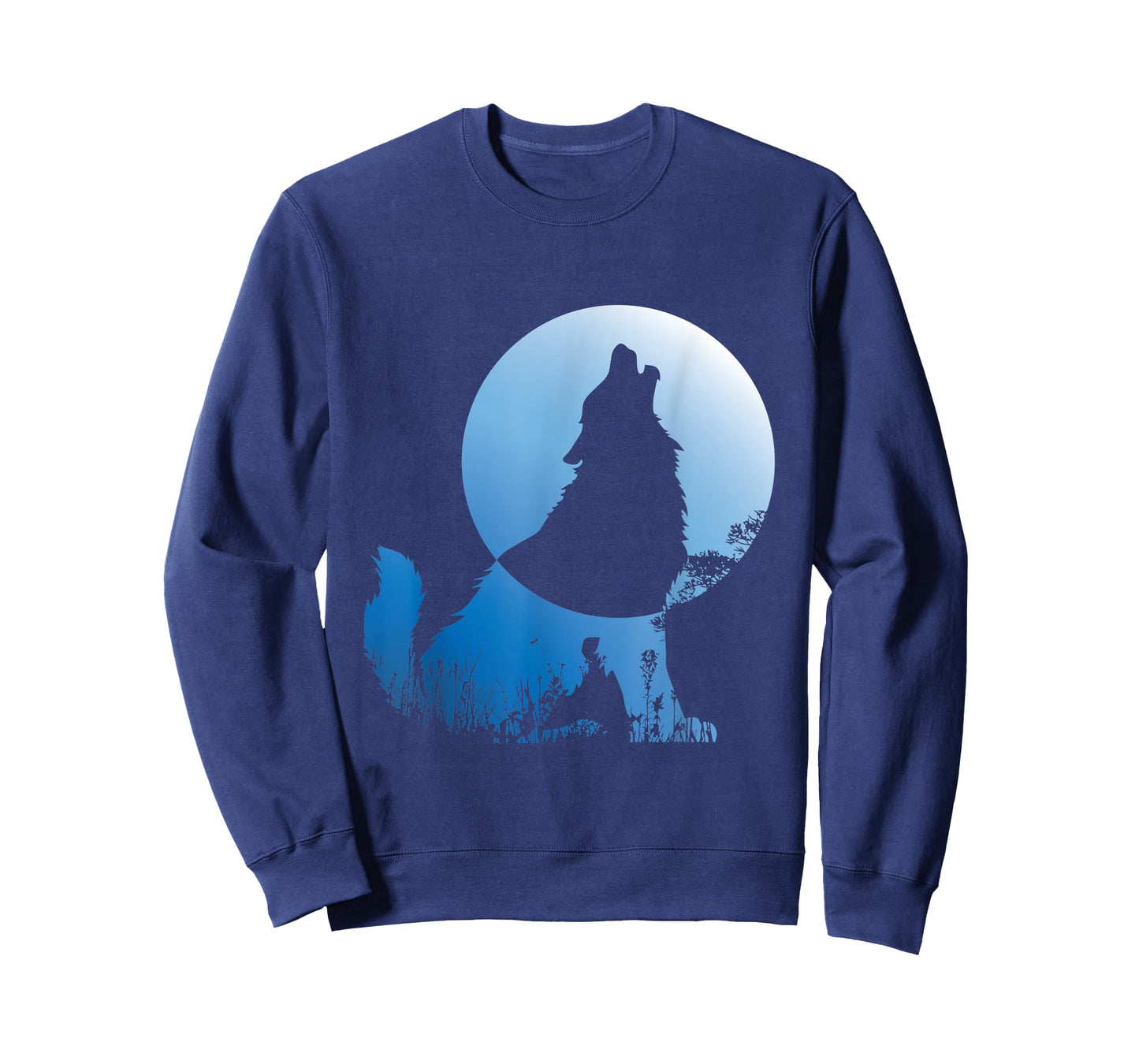 Wolf Silhouette Wolf Nature Lover T-Shirt