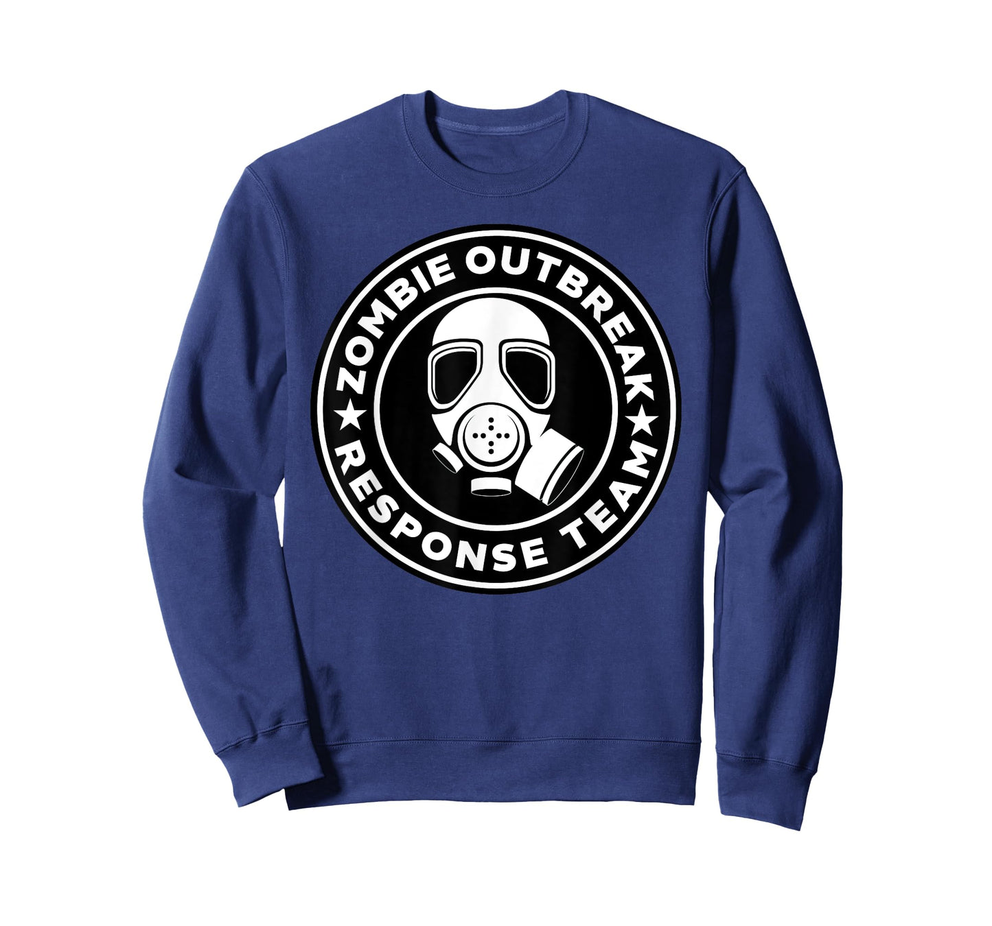 Zombie Outbreak Response Team Zombie Apocalypse Gas Mask T-Shirt