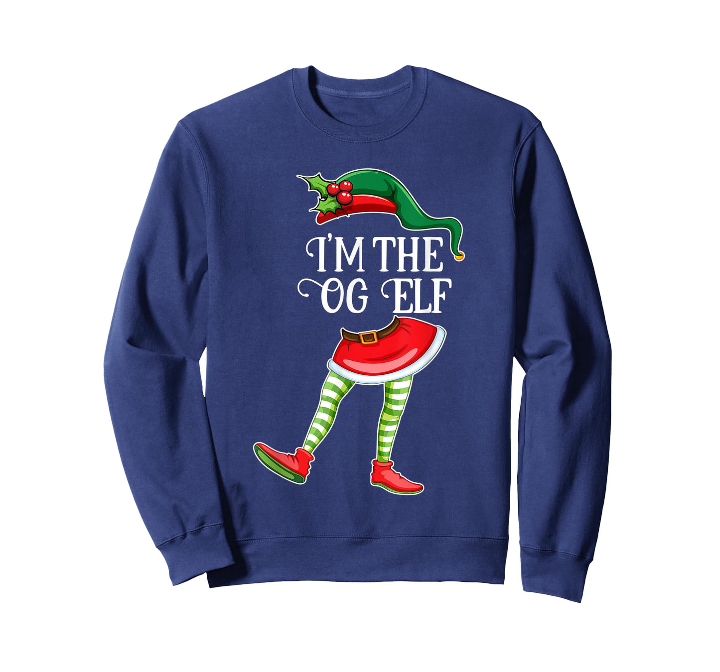 I'm the OG Elf Christmas Matching Family Group Gift T-Shirt