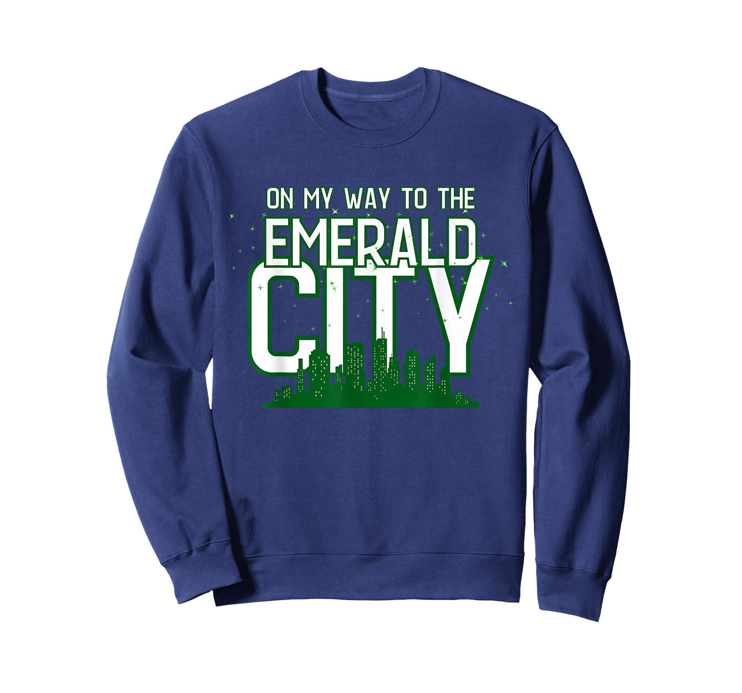 On My Way to The Emerald-City - Graphic Wiz Casual Tees T-Shirt