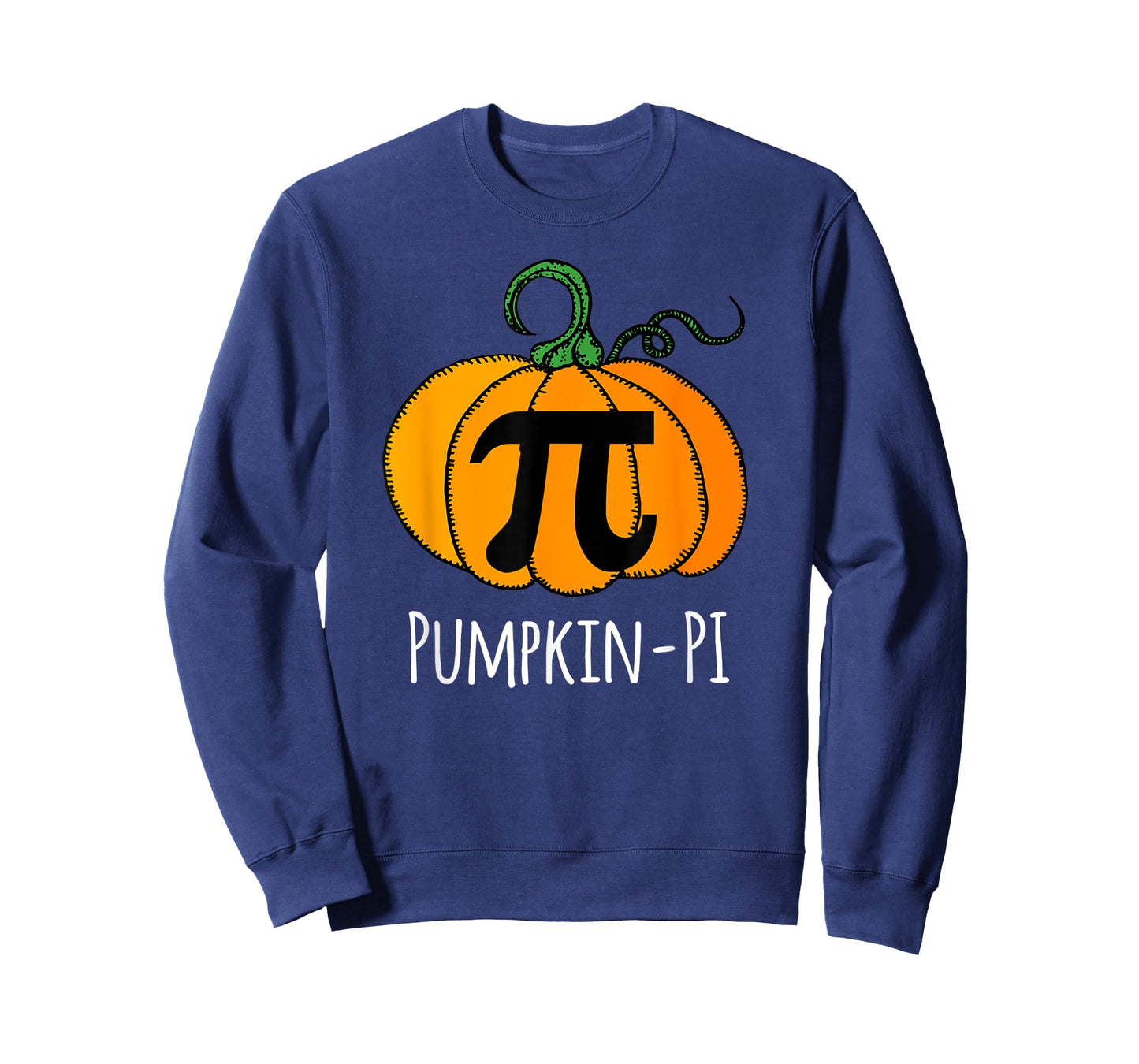 Funny Pumpkin Pi Halloween Costume Math Day Orange T-Shirt