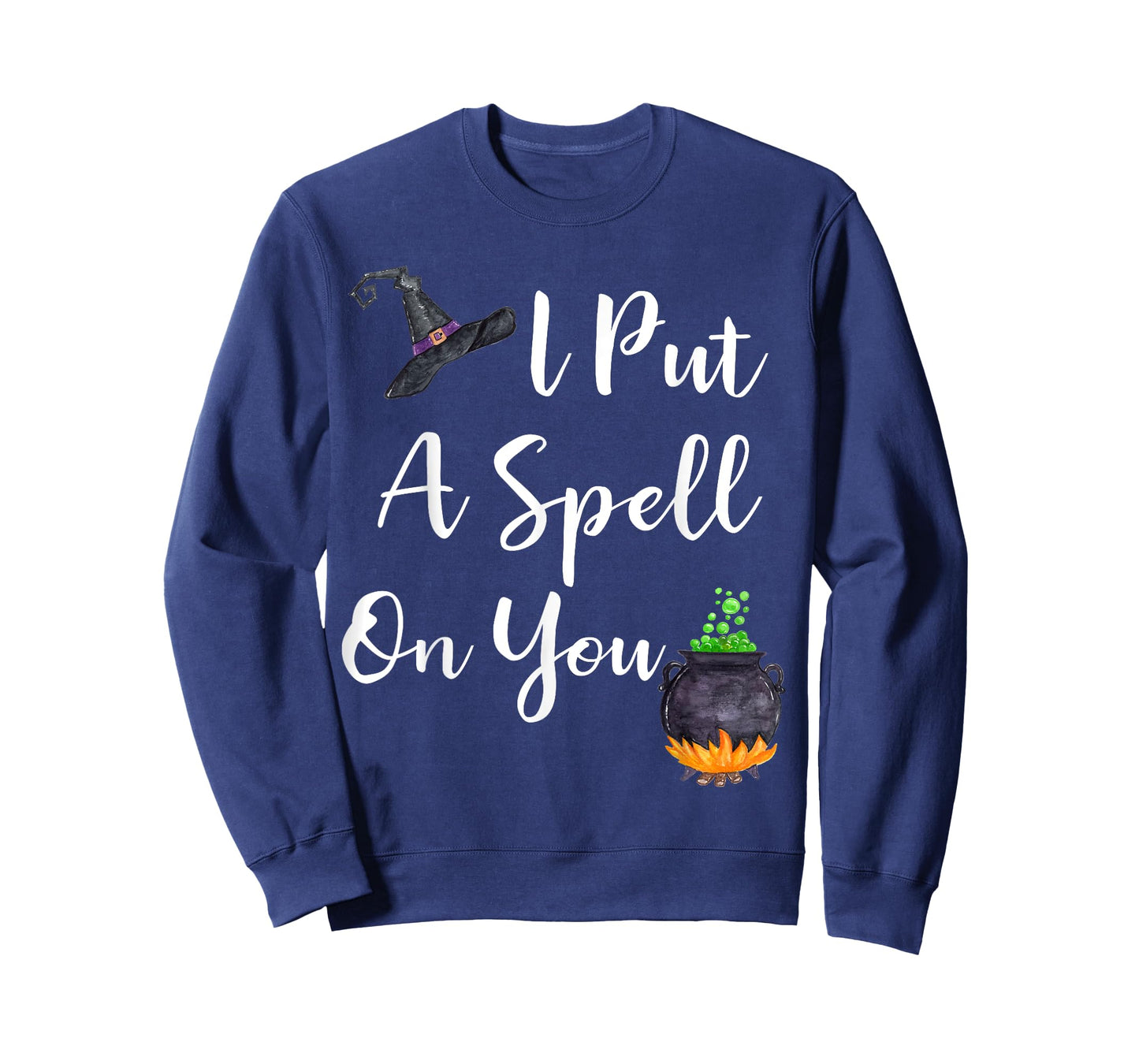 I Put a Spell on You T-Shirt for Women Halloween Witches Tee