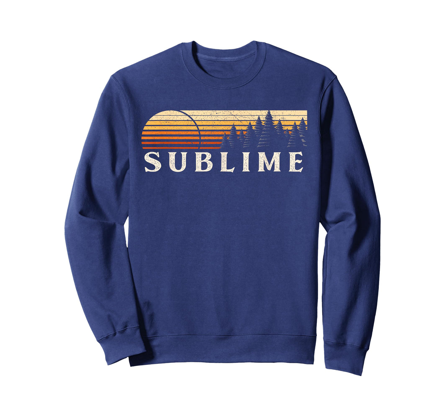 Sublime, TX Vintage Evergreen Sunset Eighties Retro T-Shirt