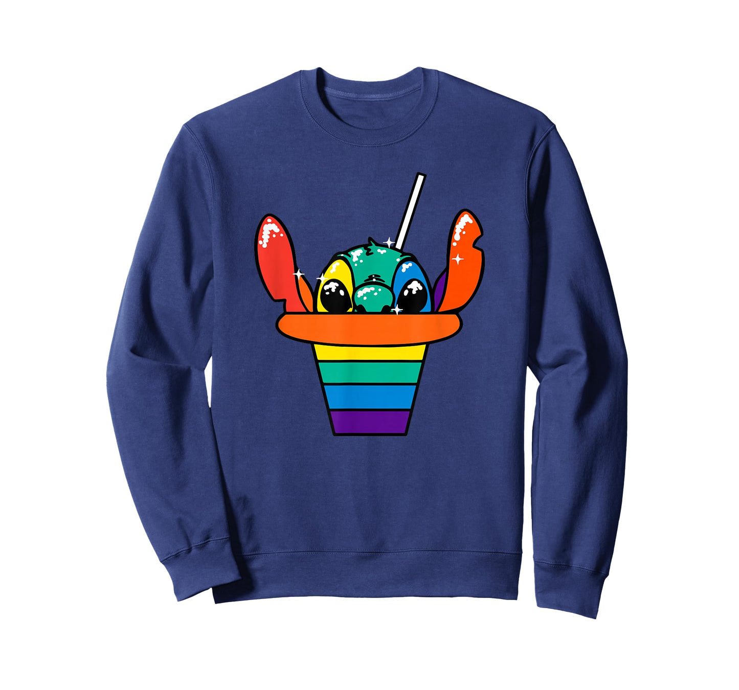 Disney Lilo & Stitch Rainbow Hawaiian Shaved Ice T-Shirt
