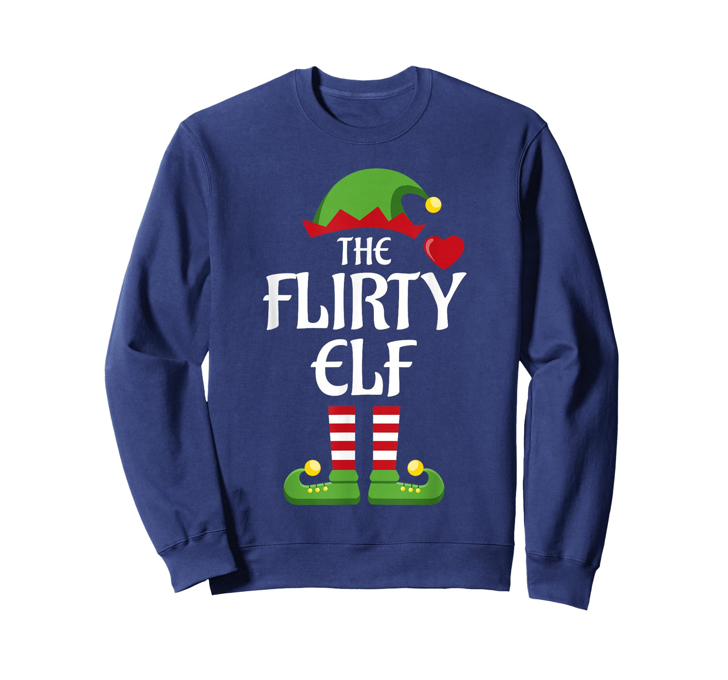 Flirty Elf Family Matching Group Christmas T-Shirt