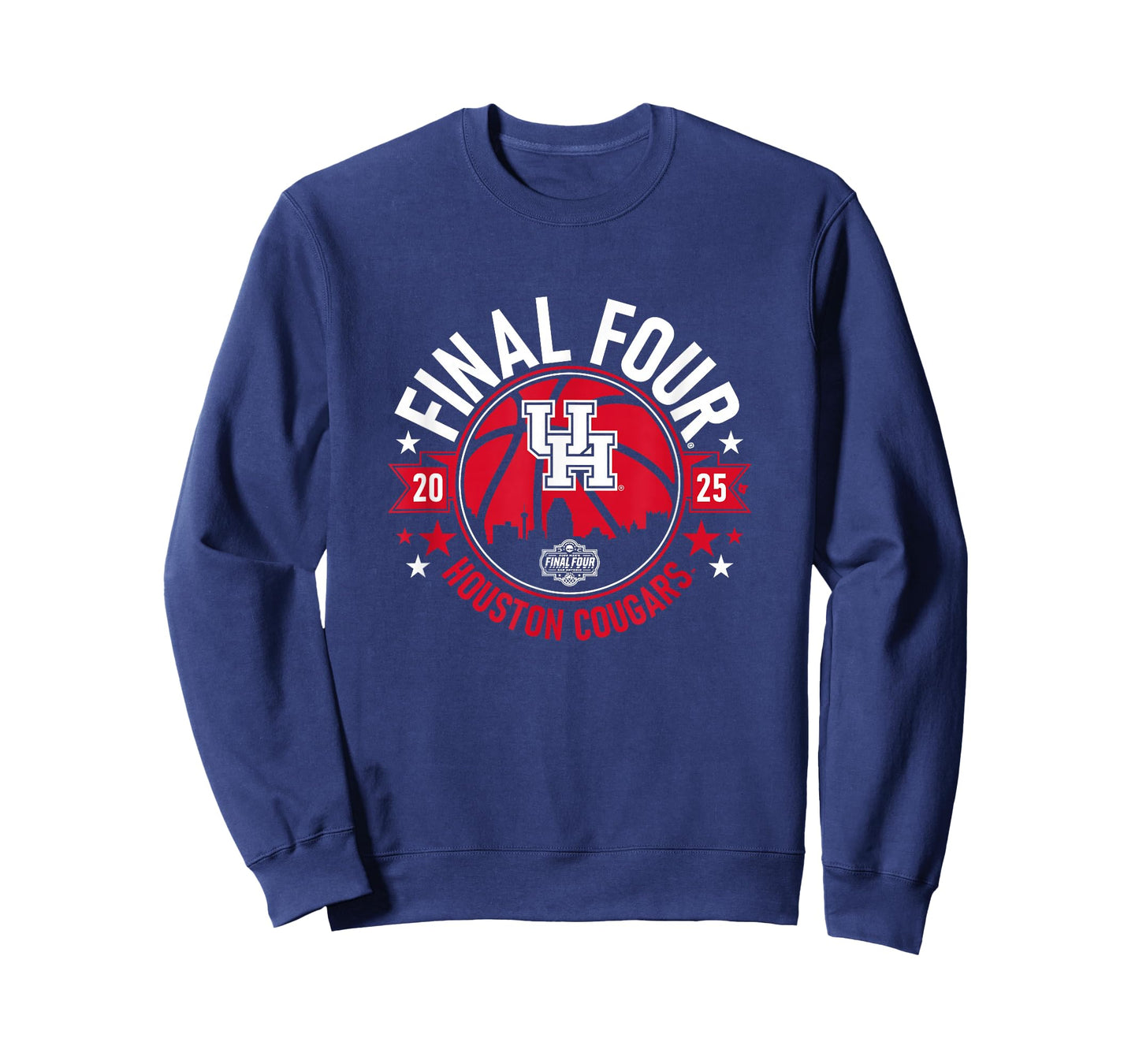 Houston Cougars Basketball: 2025 Men's Final Four - NCAA T-Shirt