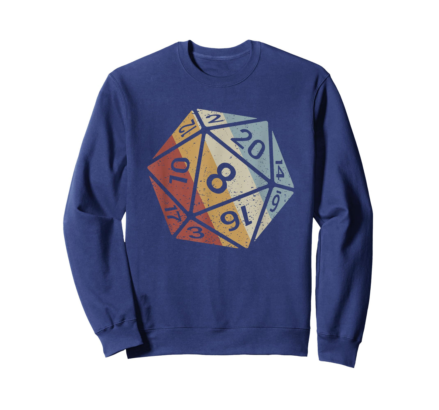 20 Sided Dice Retro Style Vintage T-Shirt