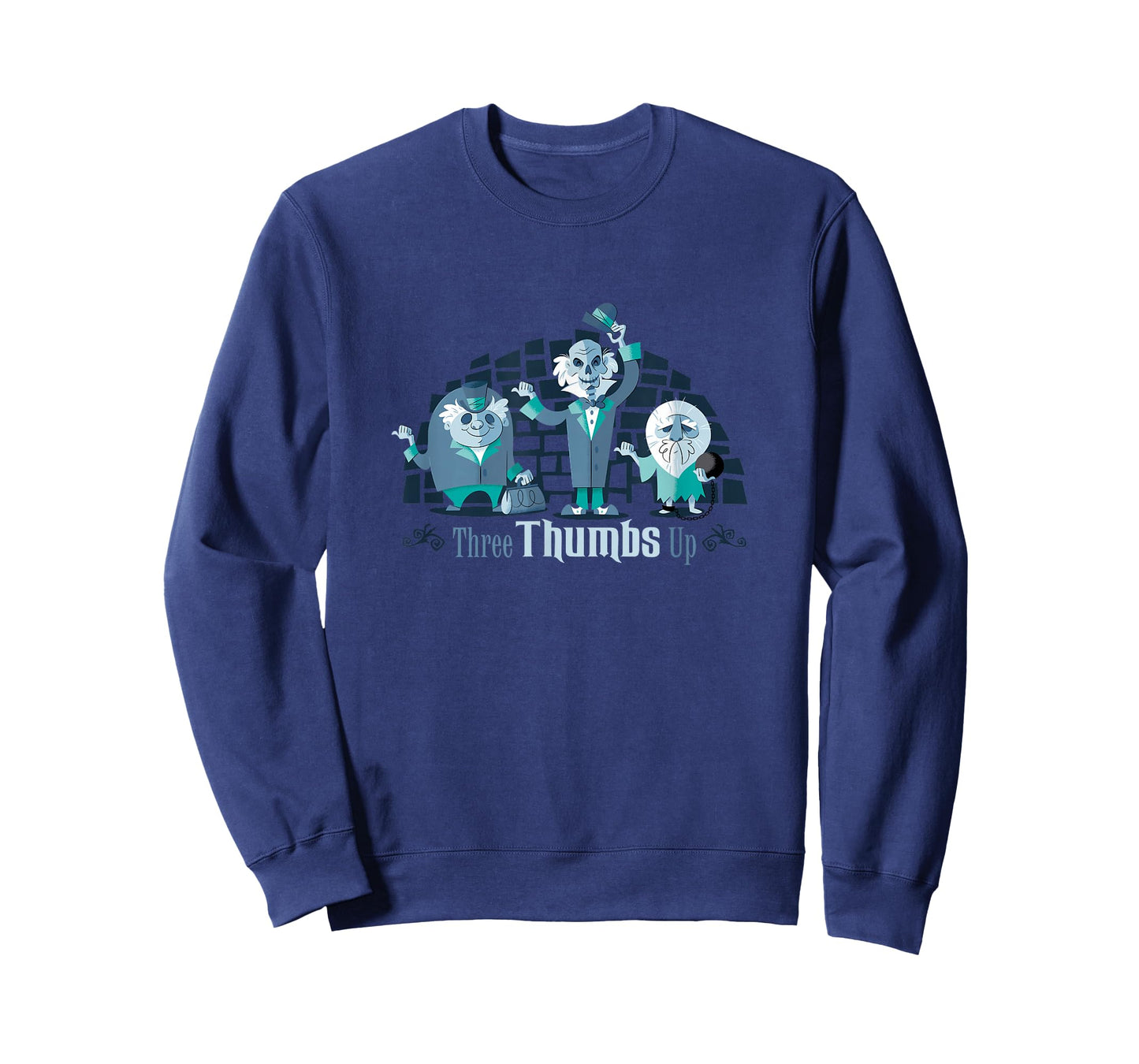 The Haunted Mansion Three Thumbs Up Hitchhiking Ghosts T-Shirt