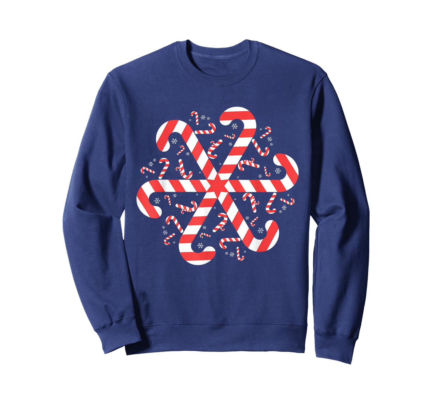 Christmas Snowflake Candy Cane T-Shirt