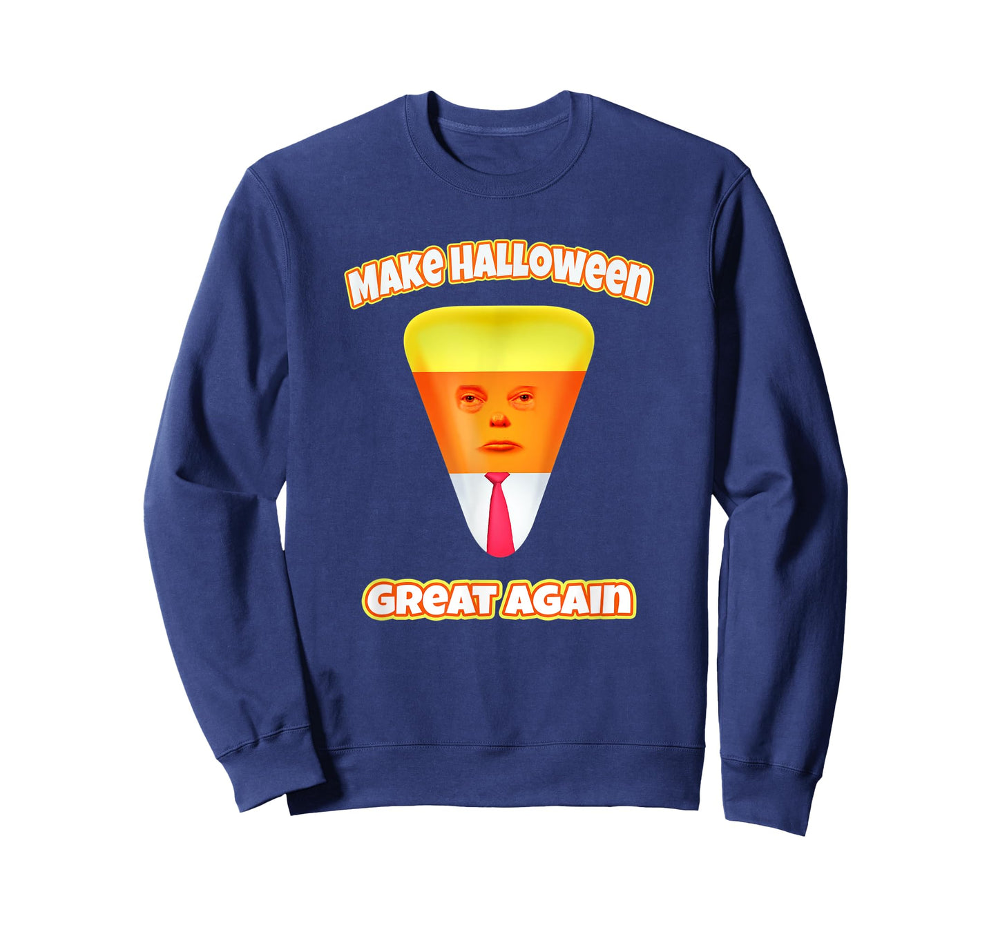 Funny Trump Halloween Costume Funny Candy Corn Halloween T-Shirt