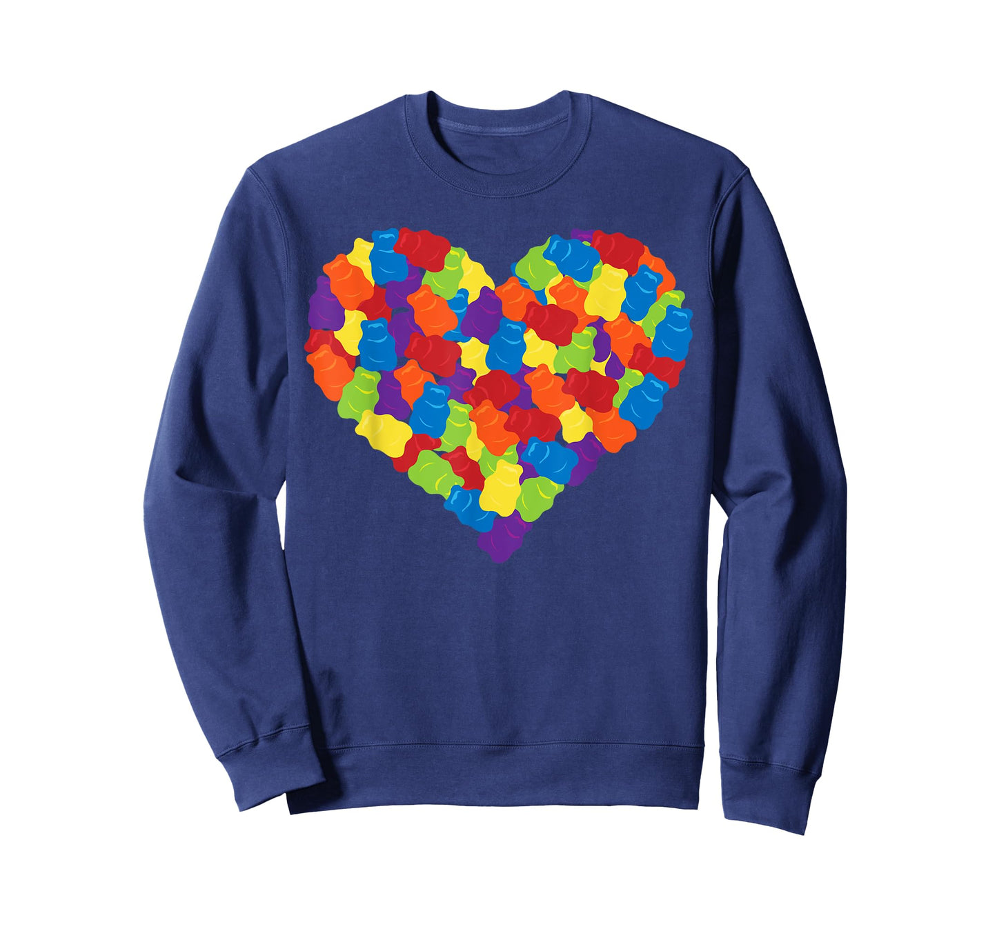 Chewing Bears Heart Gummy Candy T-Shirt T-Shirt