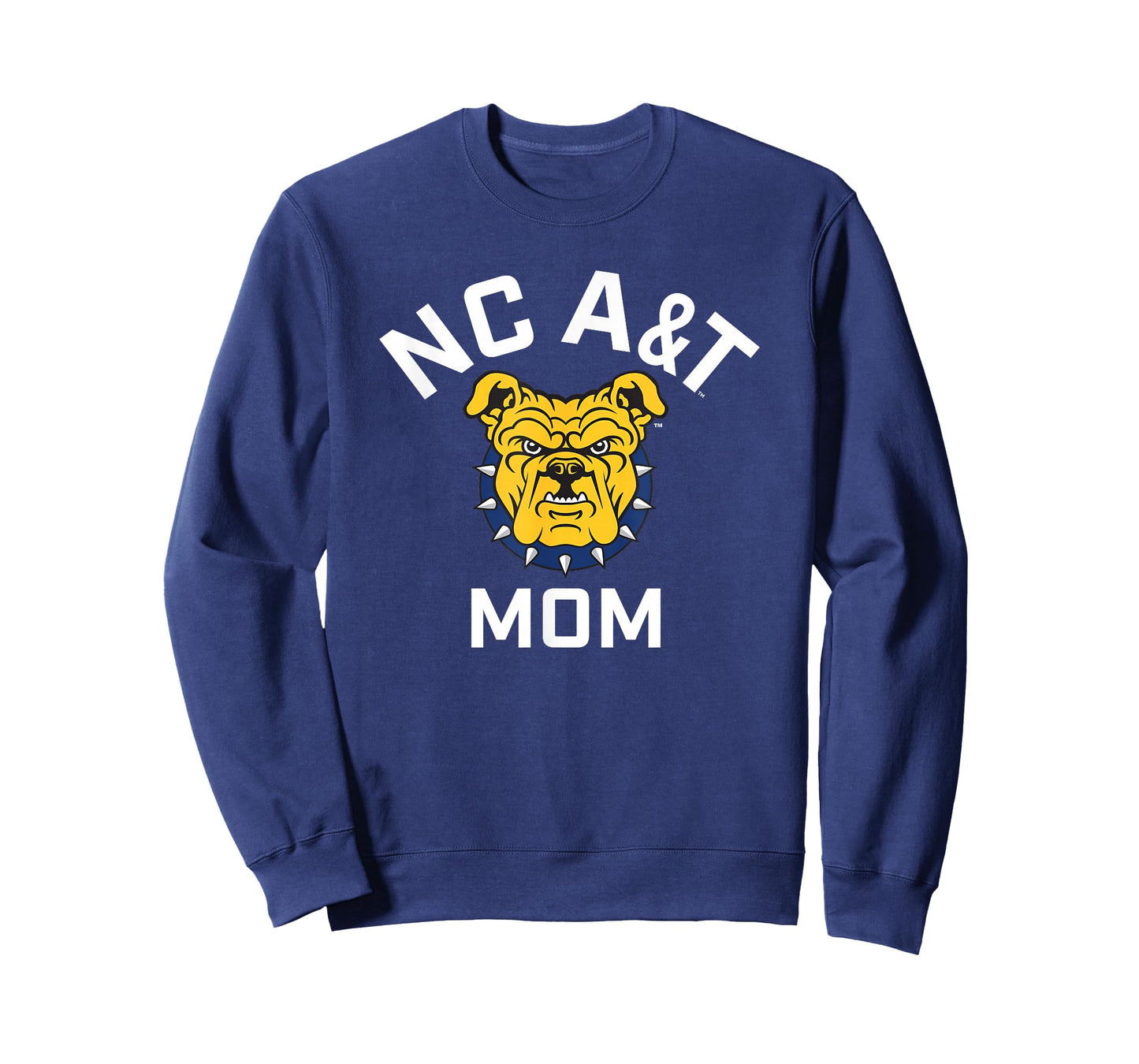 North Carolina A&T State University Aggies Arched Mom T-Shirt