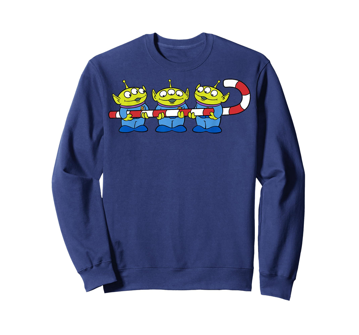 Disney Pixar Toy Story Aliens Candy Cane Holiday T-Shirt