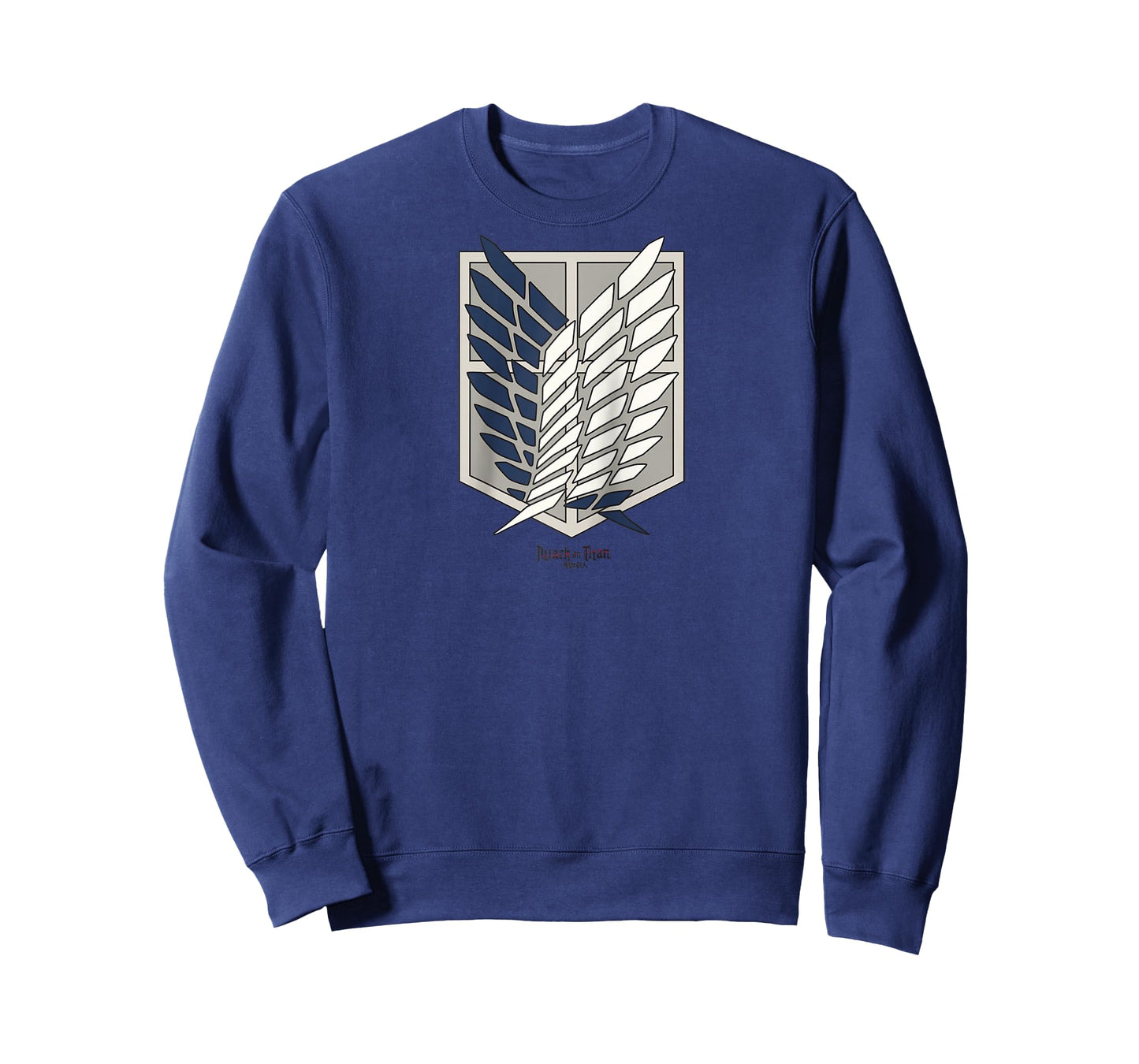 Attack on Titan Scout Regiment Shield AOT Anime Raglan Baseball Tee