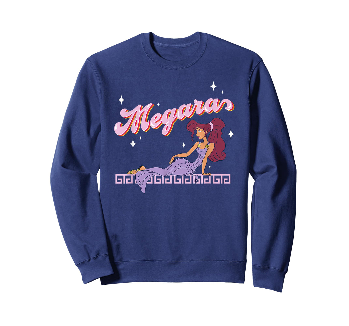 Disney Hercules Megara Posing On A Starry Night Portrait T-Shirt
