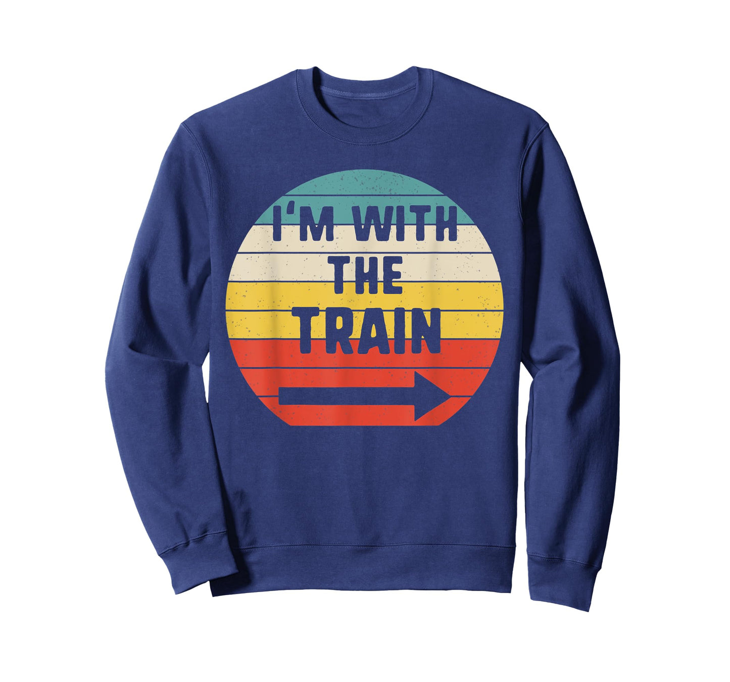 I'm With train Halloween Matching Couple Costume Vintage T-Shirt