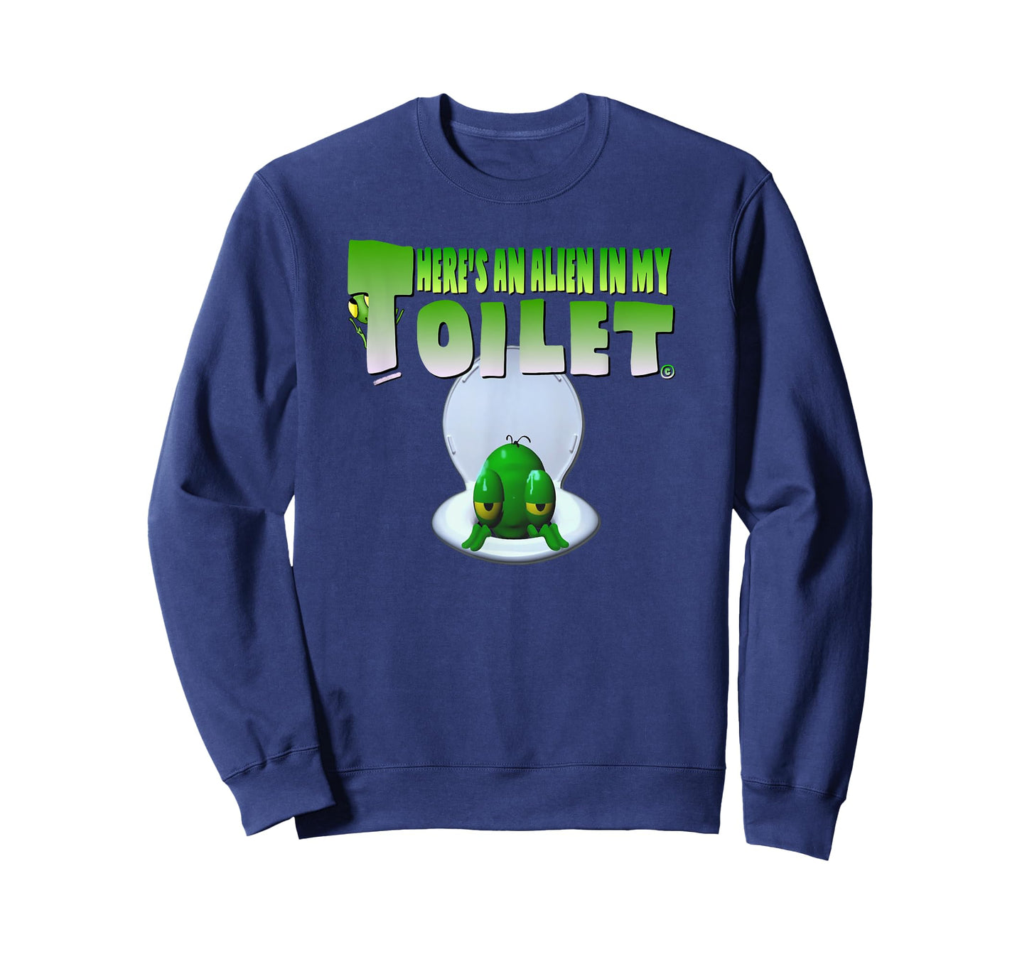 There's an Alien in my Toilet - Iconic Toilet Scene T-Shirt