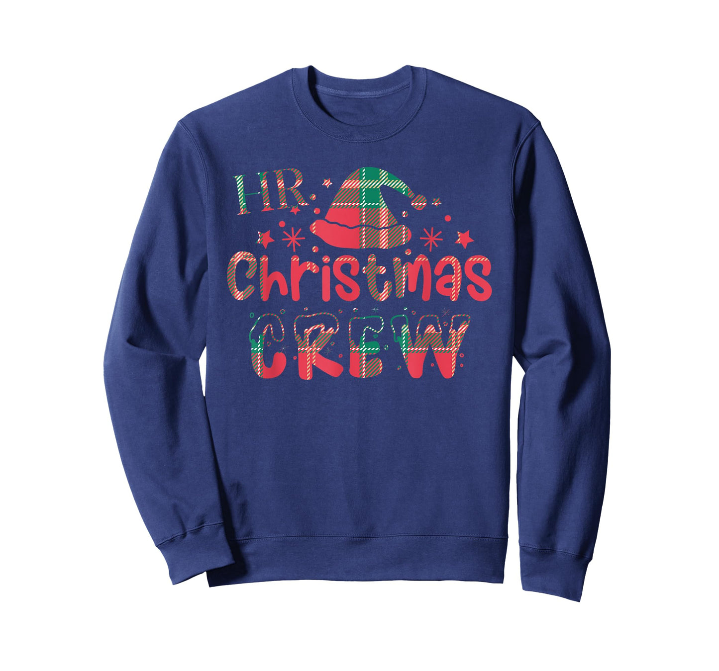 HR Christmas Crew Human Resources Vintage Funny Ugly Sweater T-Shirt