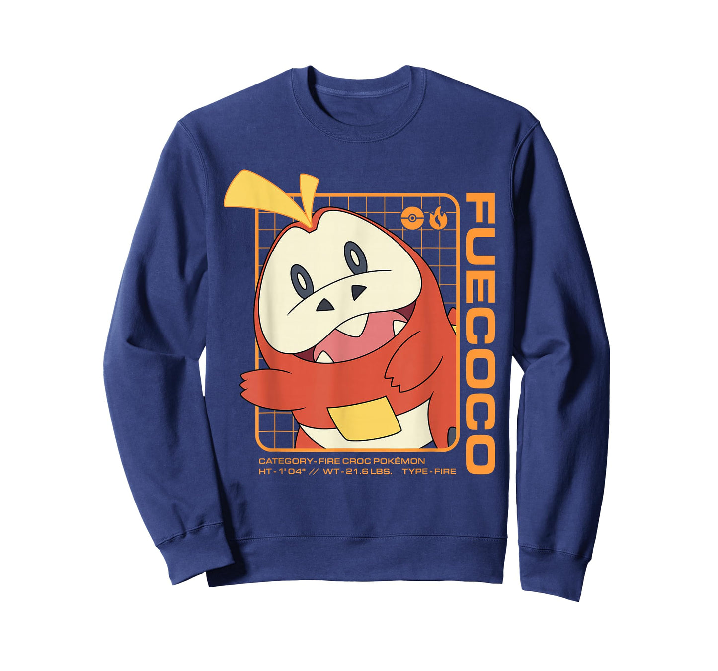 Pokémon - Fuecoco Stats T-Shirt