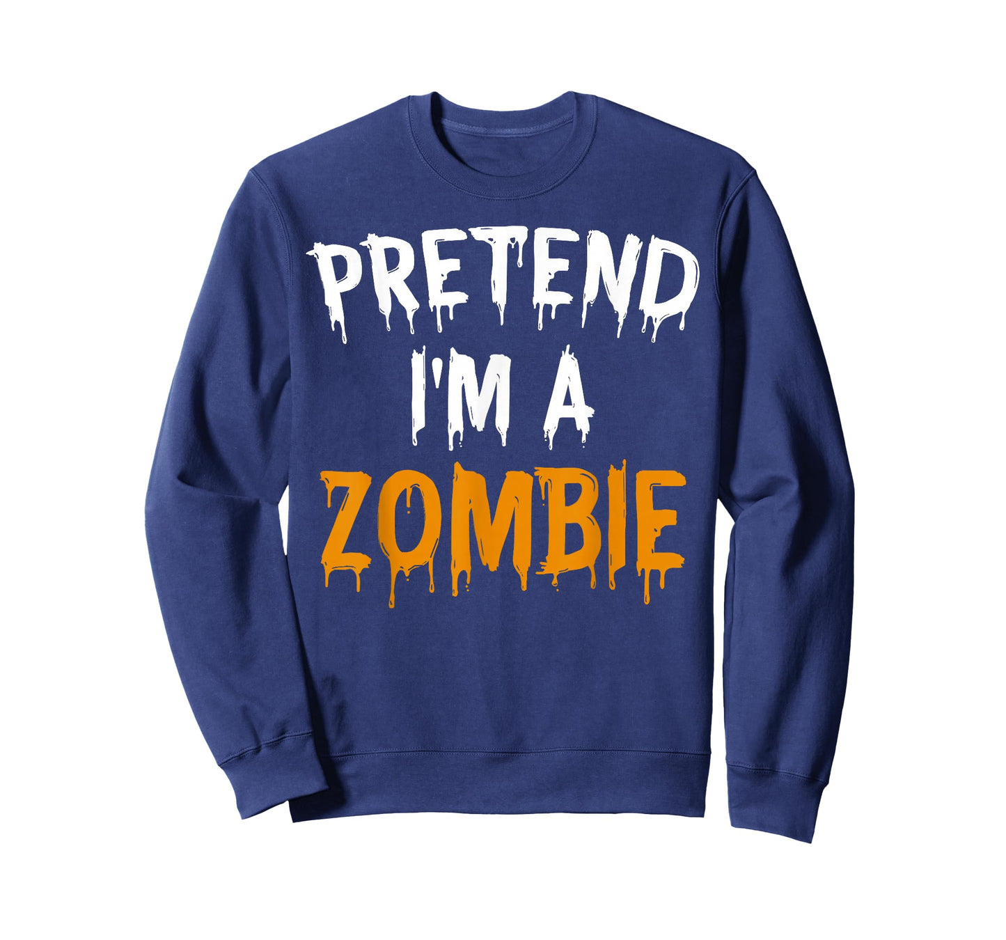 Lazy Easy Halloween Costume Pretend I'm A Zombie T-Shirt