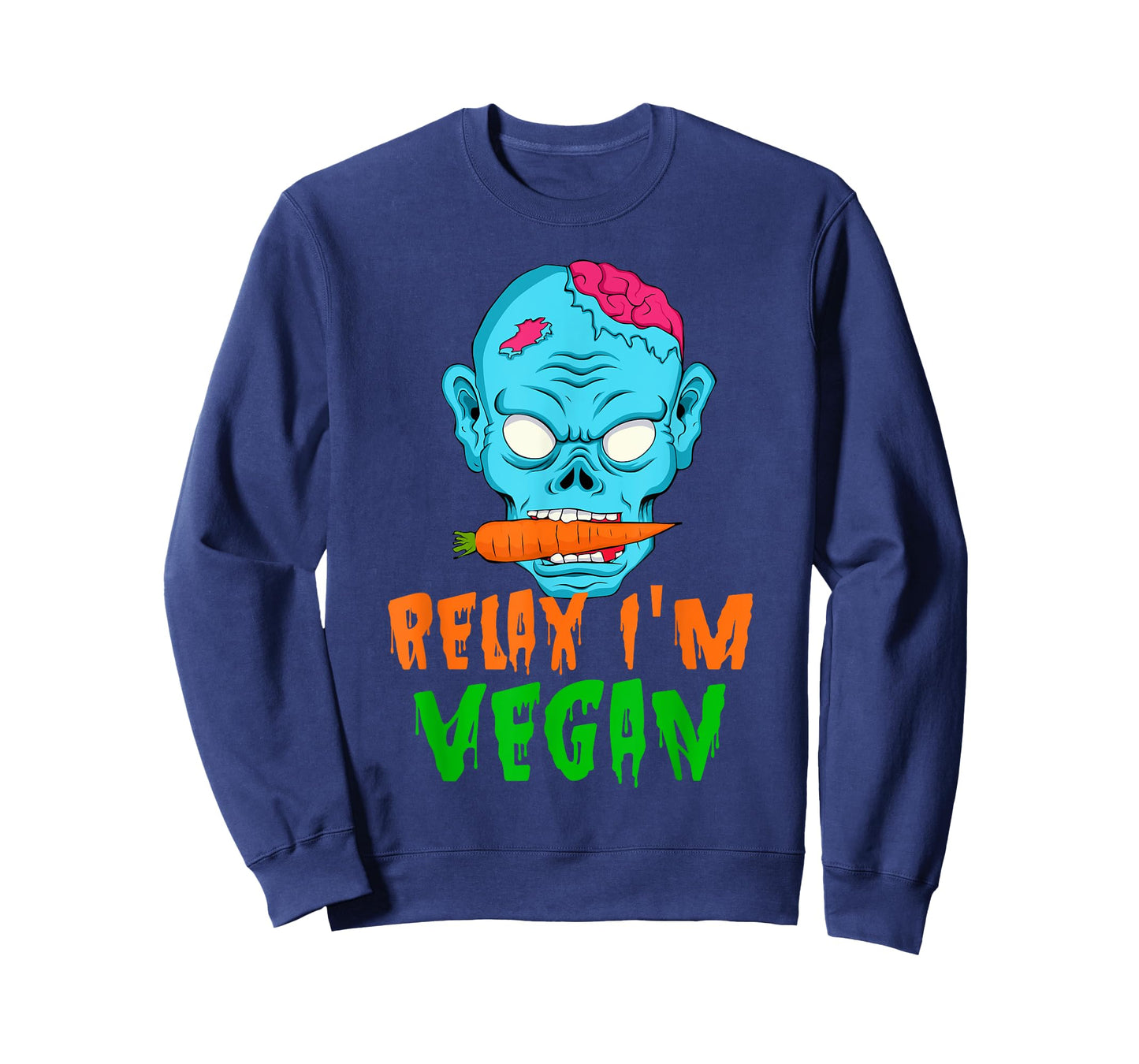 Veganism Halloween Relax I'm Vegan Vegetarian Costume Gift T-Shirt
