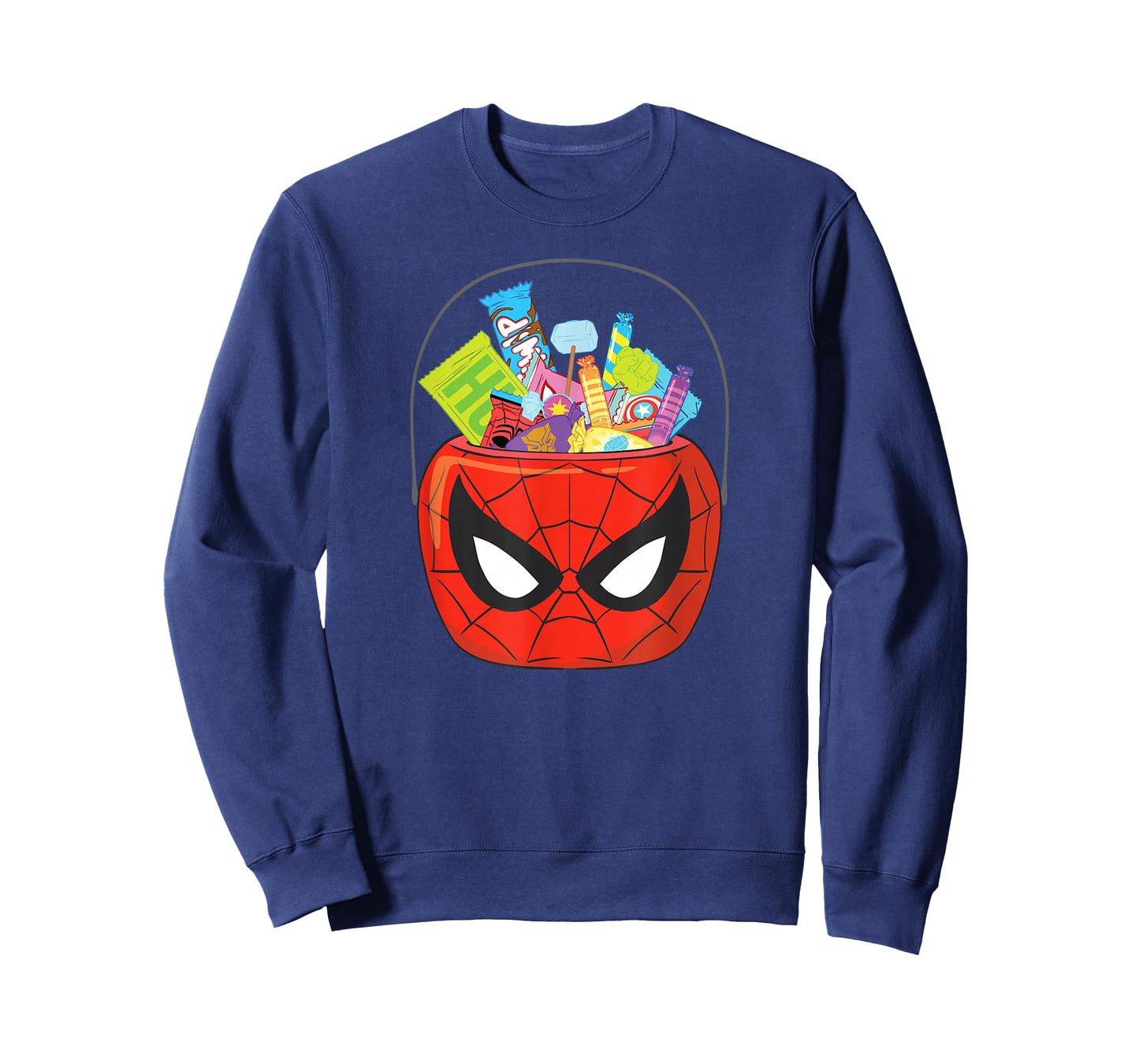 Marvel Spider-Man Halloween Trick or Treat Candy Bucket T-Shirt