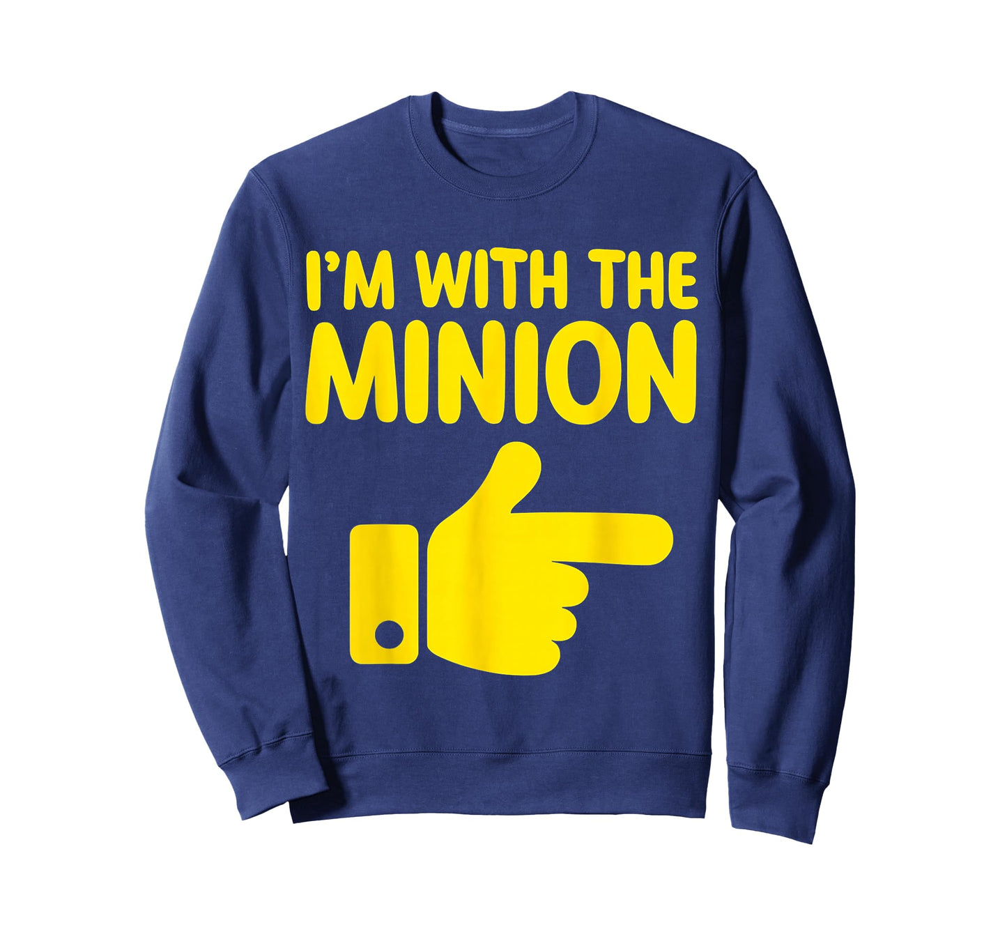 I'm with The Minion Costume Family Lazy Easy Halloween T-Shirt