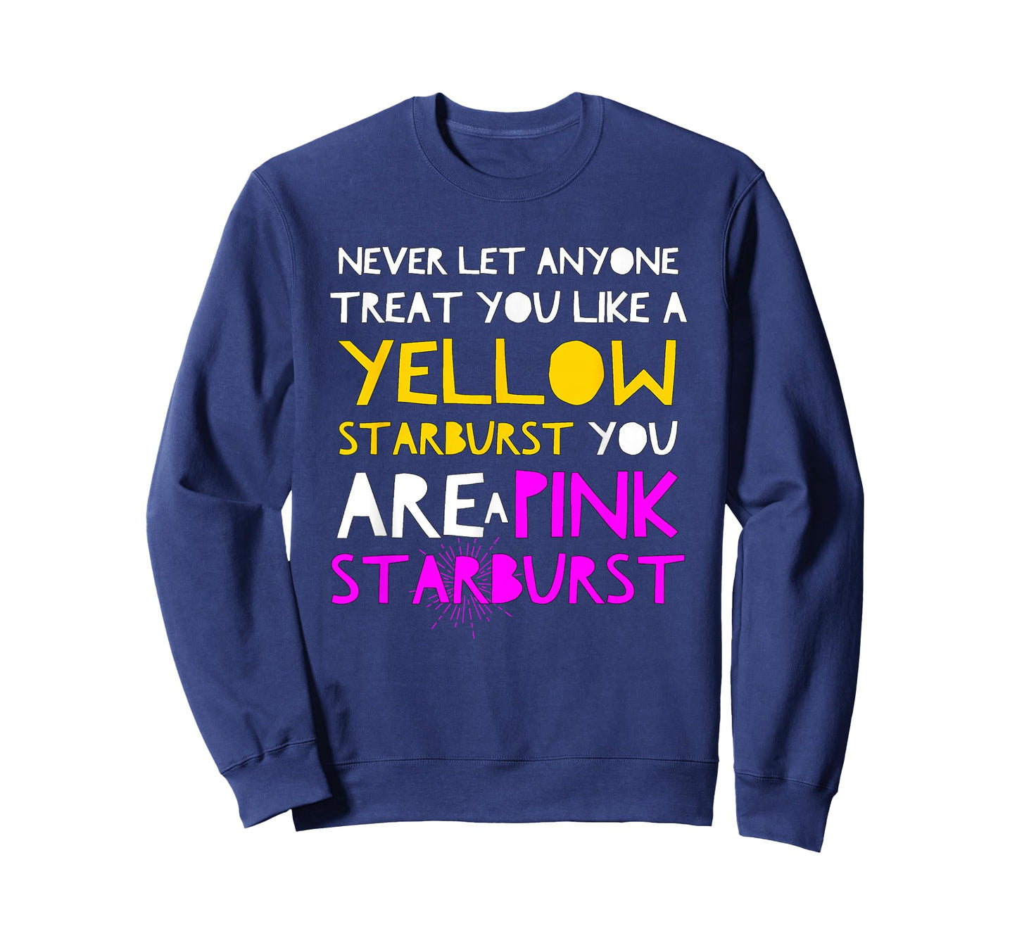 Yellow Starburst Pink Starburst T Shirt T-Shirt