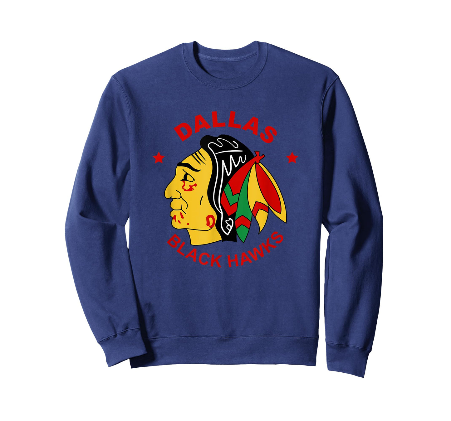Dallas Black Hawks Vintage Hockey Fan T-Shirt