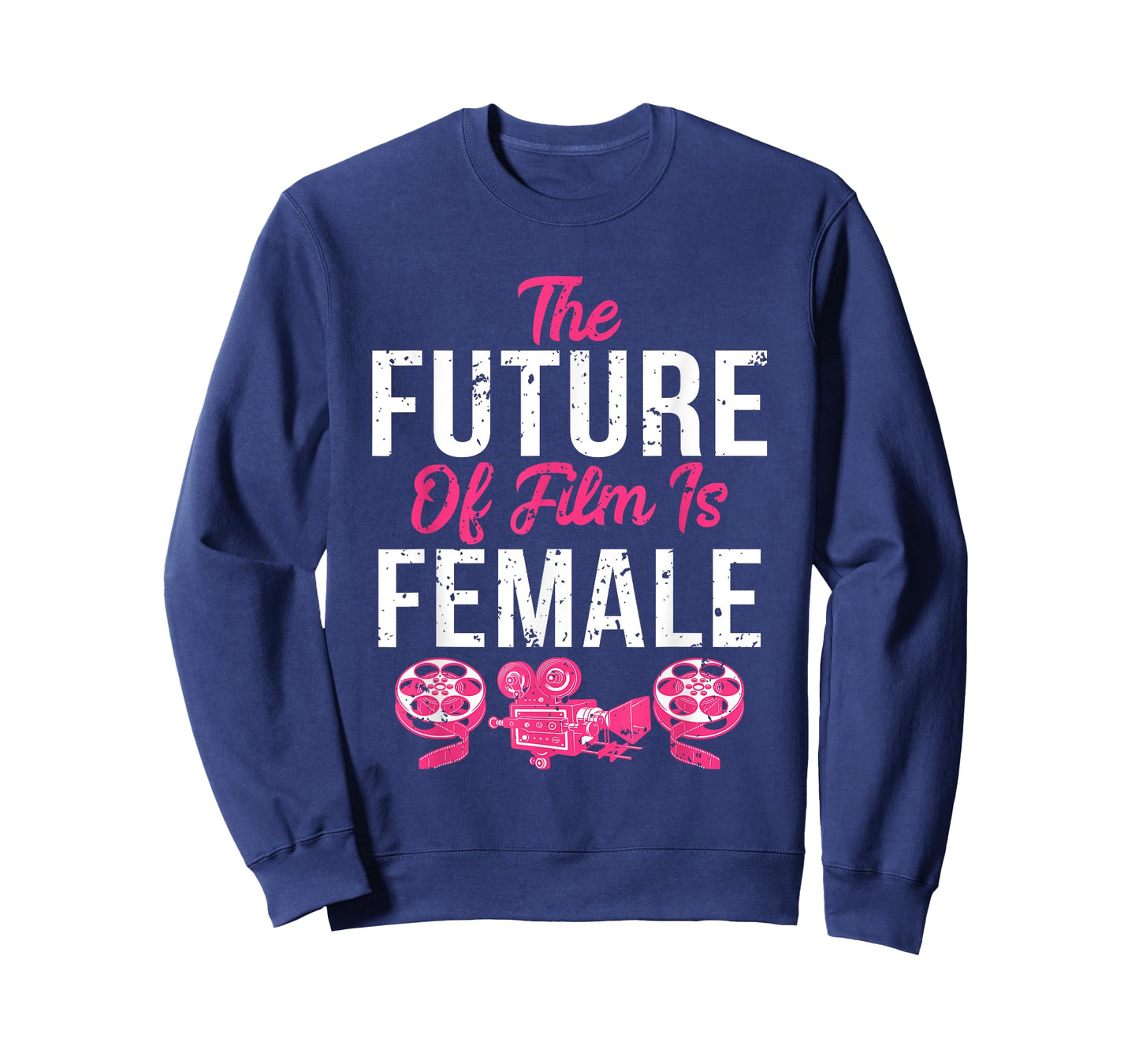 Funny Retro Vintage Filmmaker Future of Film is Female T-Shirt