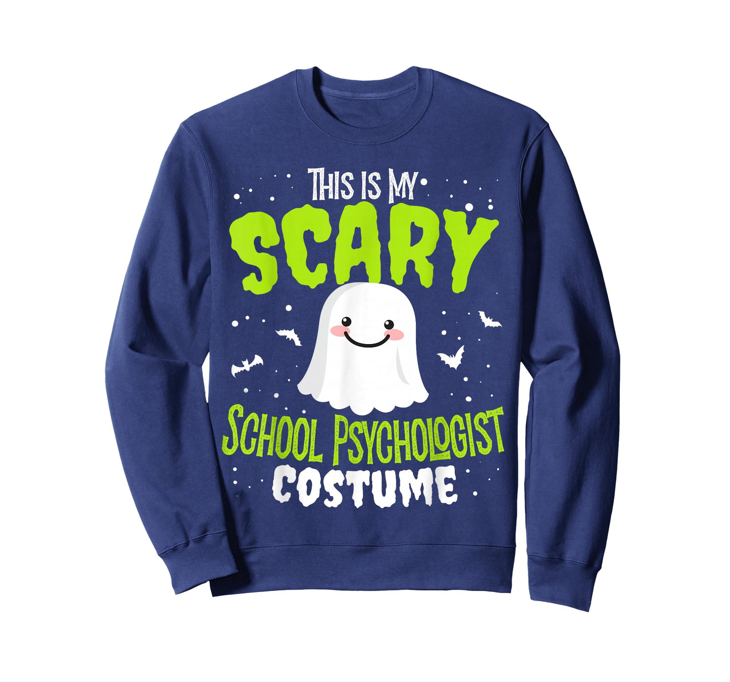 Funny Halloween This is my Scary School Psychologist Custome T-Shirt