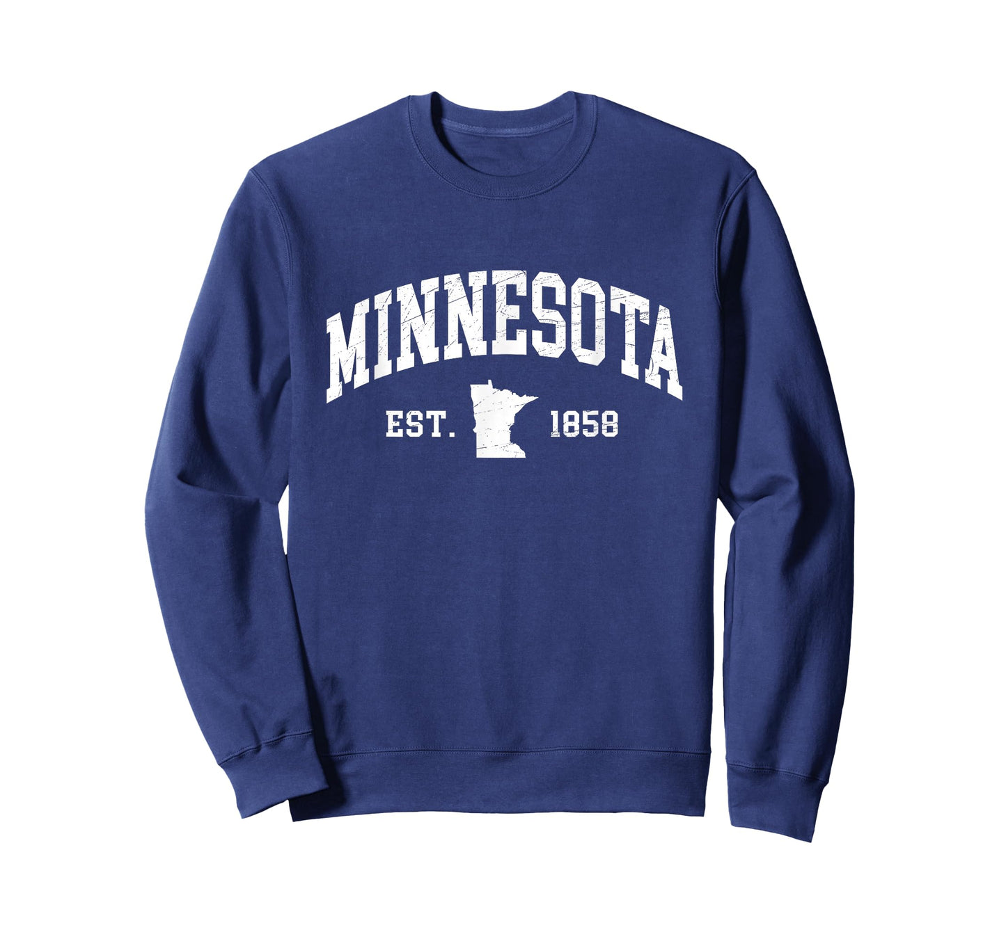 Minnesota - Est. 1858 - Distressed/Worn Design - Classic T-Shirt