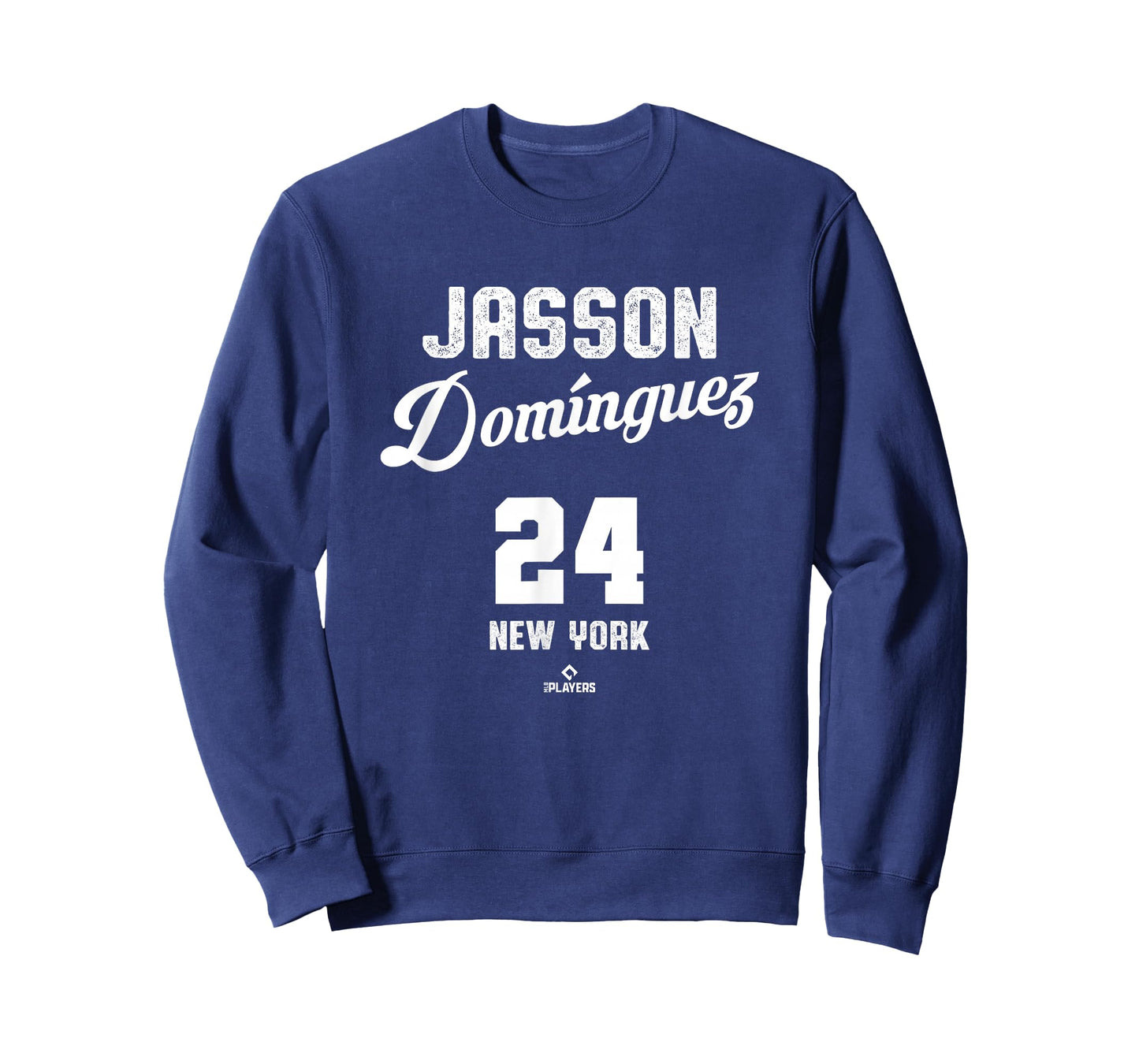 Jasson Dominguez 24 New York Baseball Vintage MLBPA T-Shirt