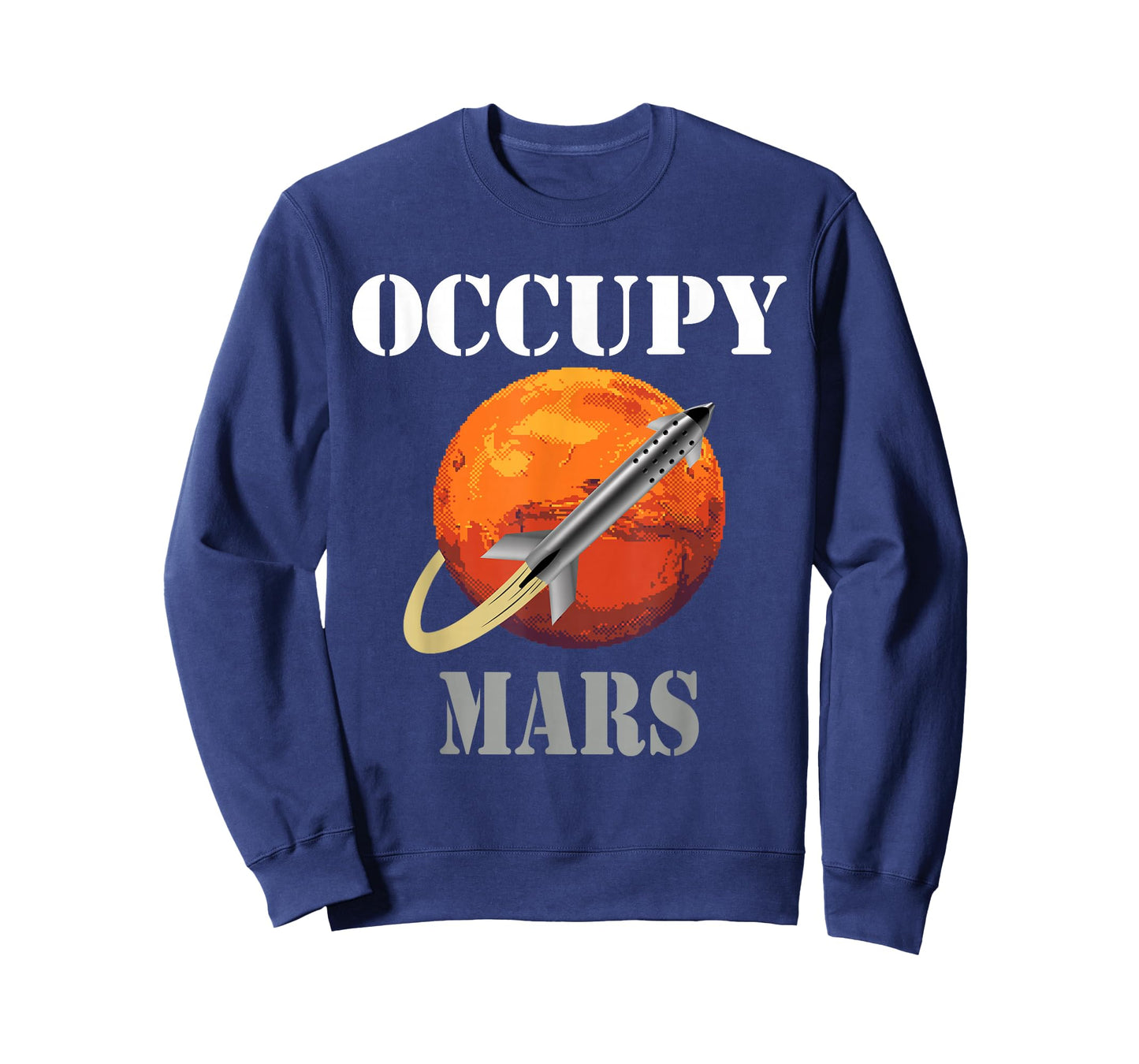 SCI-FI Space interstellar rocket starship Occupy Mars T-Shirt