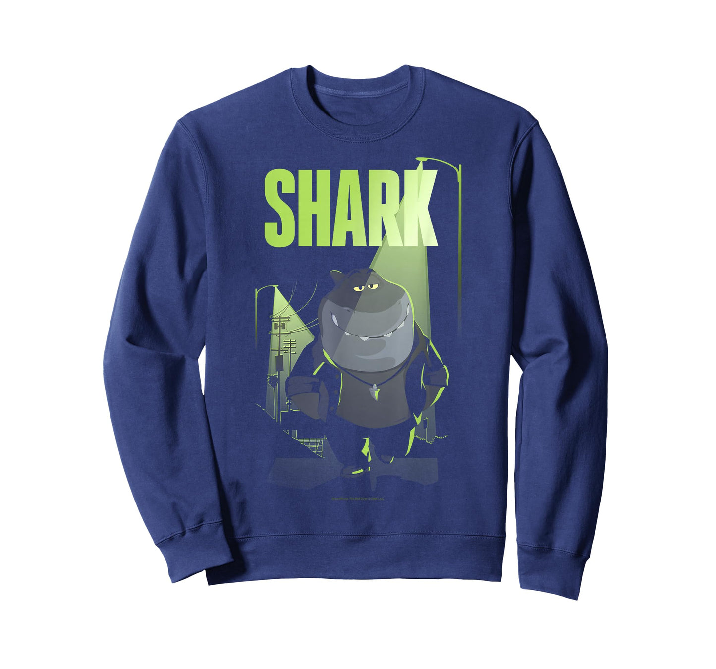 The Bad Guys Mr. Shark City Street Light T-Shirt