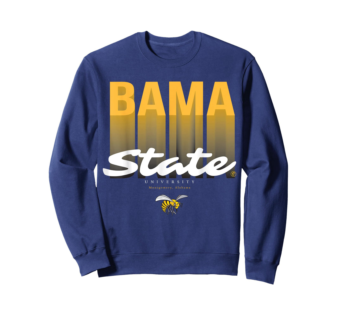 The Yard Essentials - Alabama State University - Bama Fade T-Shirt