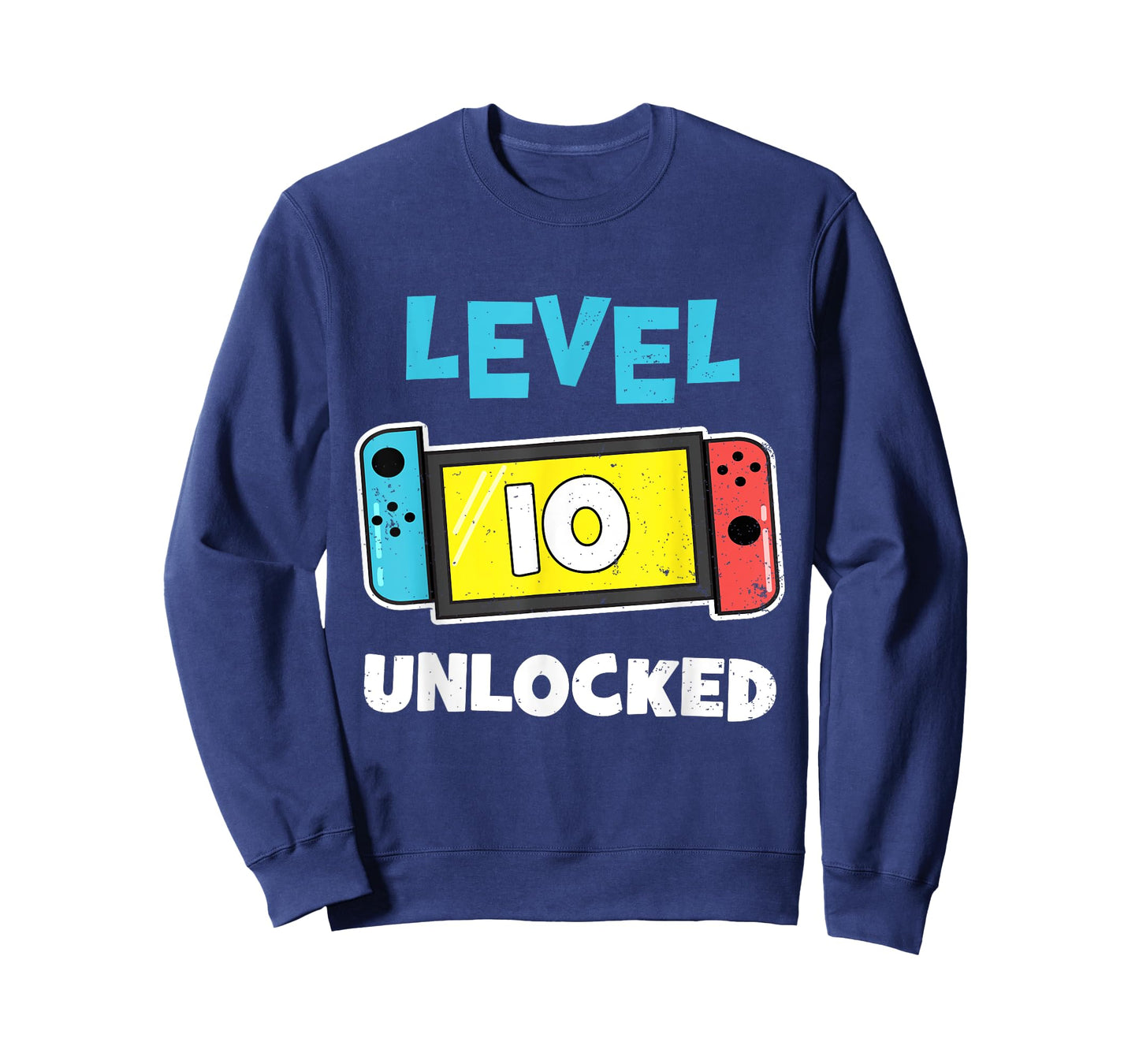 Level 10 unlocked Gamer 10th Birthday Gift Video Game lovers T-Shirt