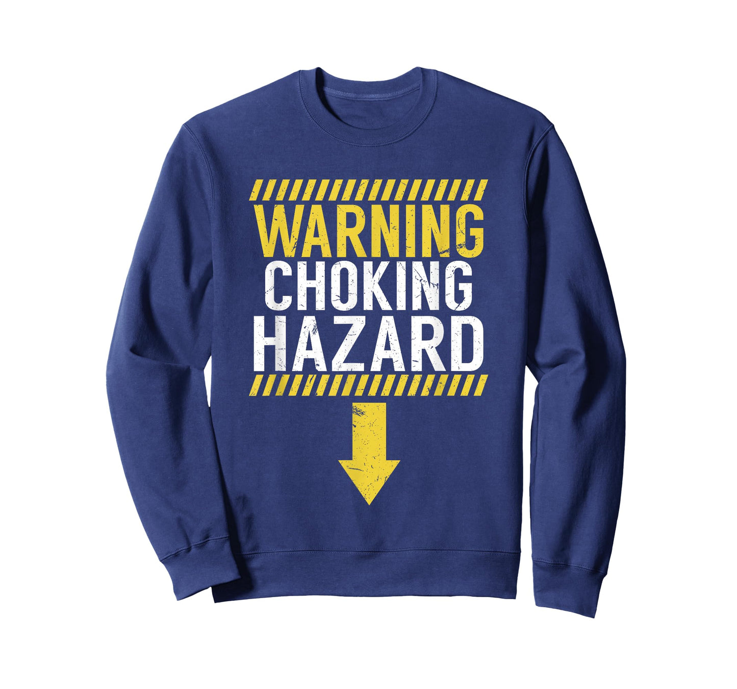 Warning Choking Hazard | Funny Dick Joke Gift for Men T-Shirt