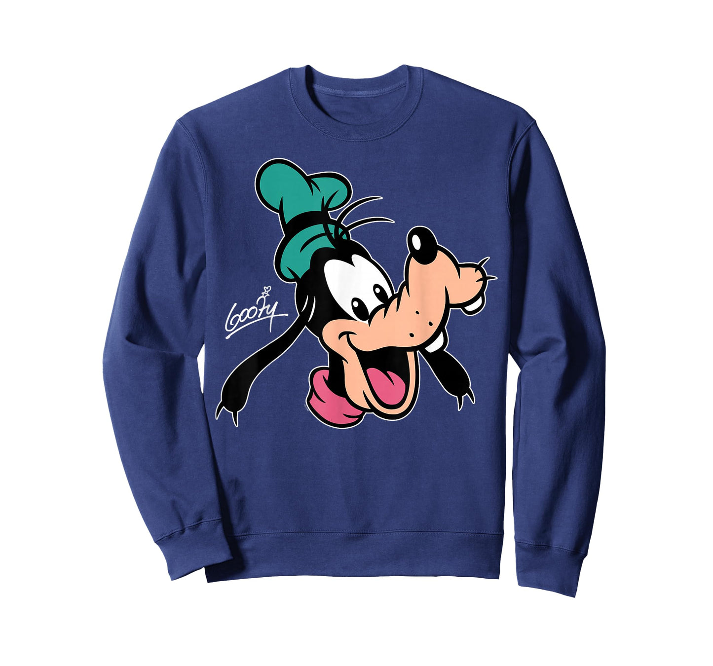 Disney Goofy Big Face Retro Character Trip Matching T-Shirt