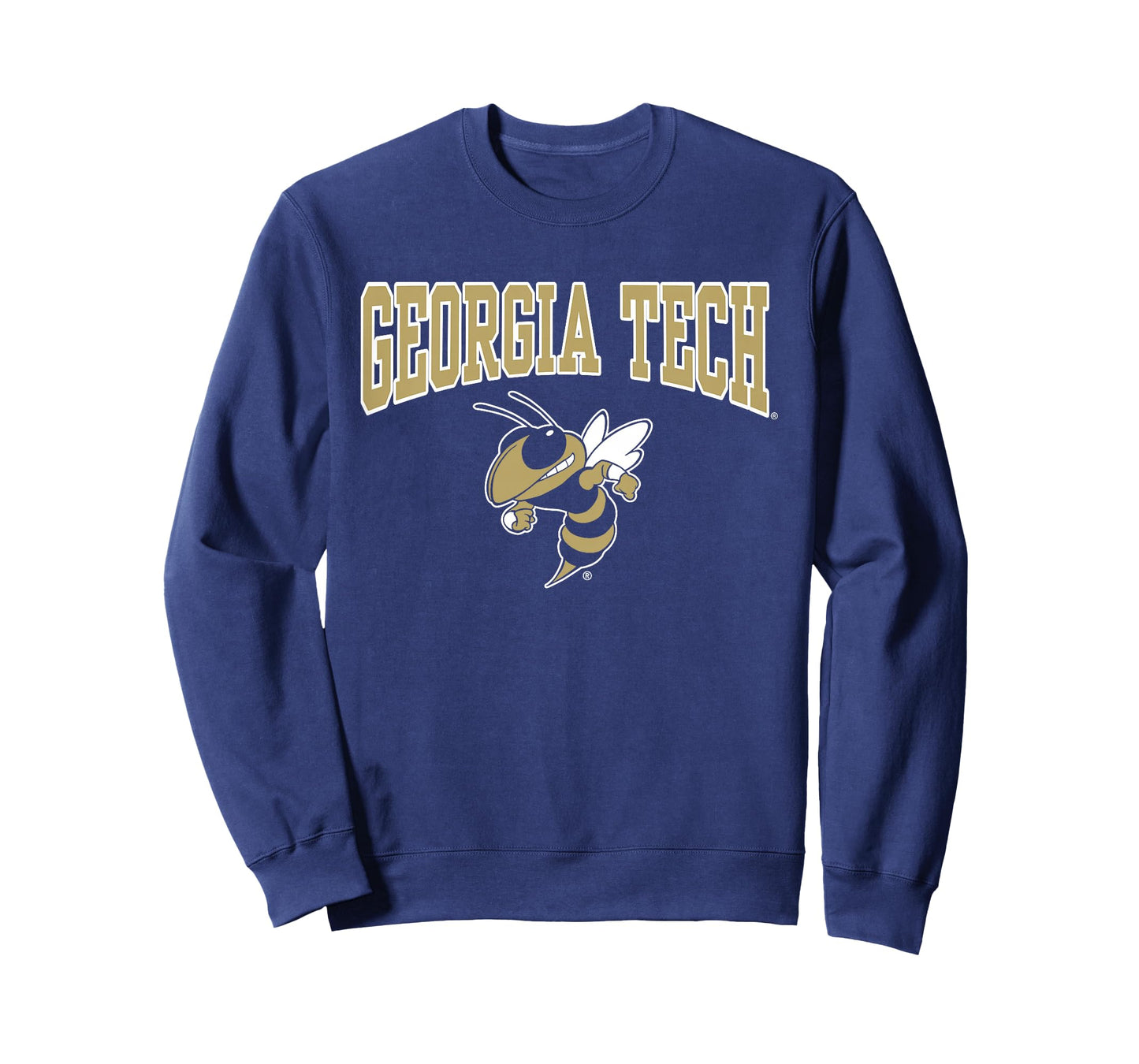 Kids Georgia Tech Yellow Jackets Kid's Buzz Navy T-Shirt