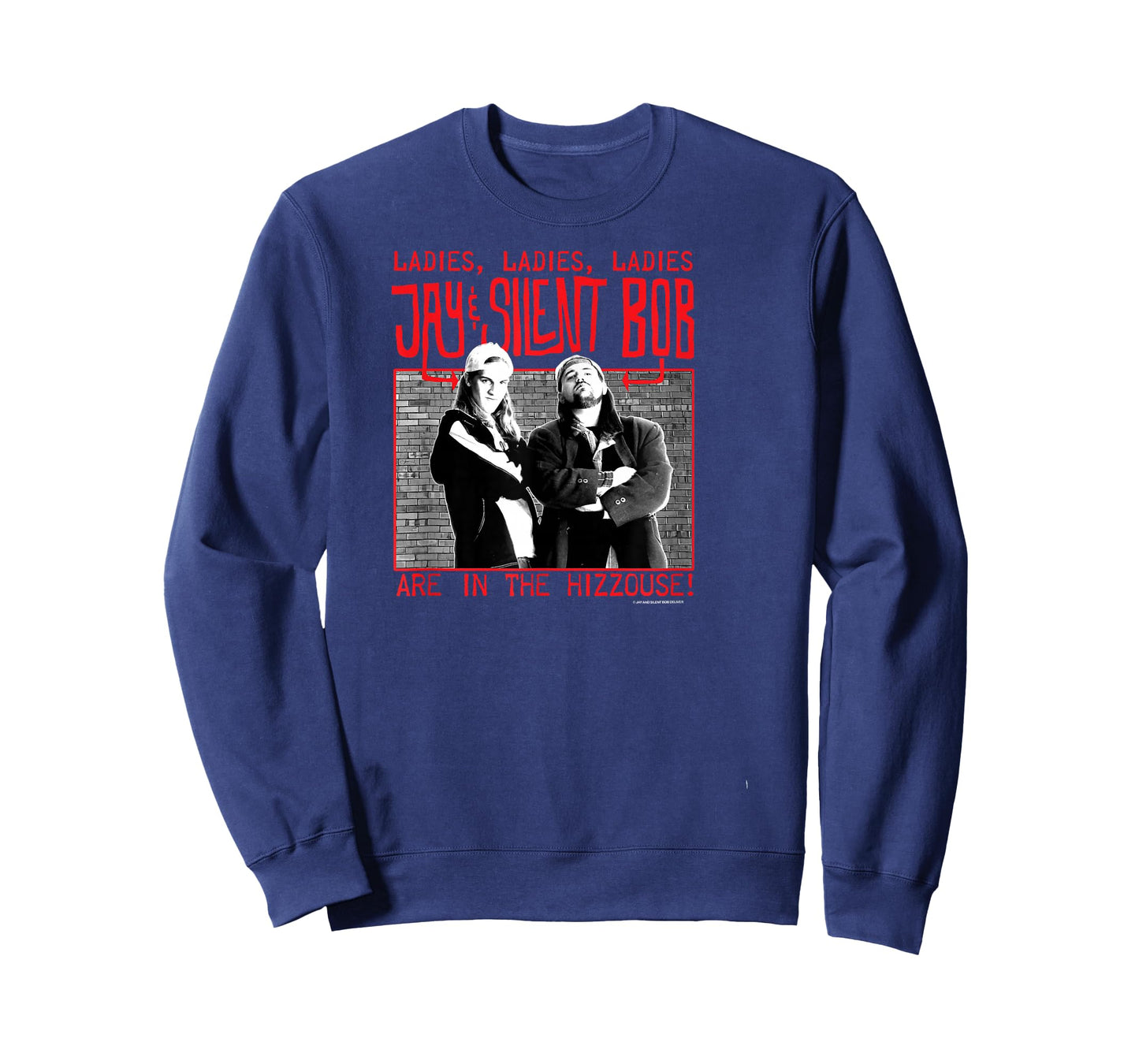 Jay and Silent Bob Are In The Hizzouse! Brick Poster T-Shirt