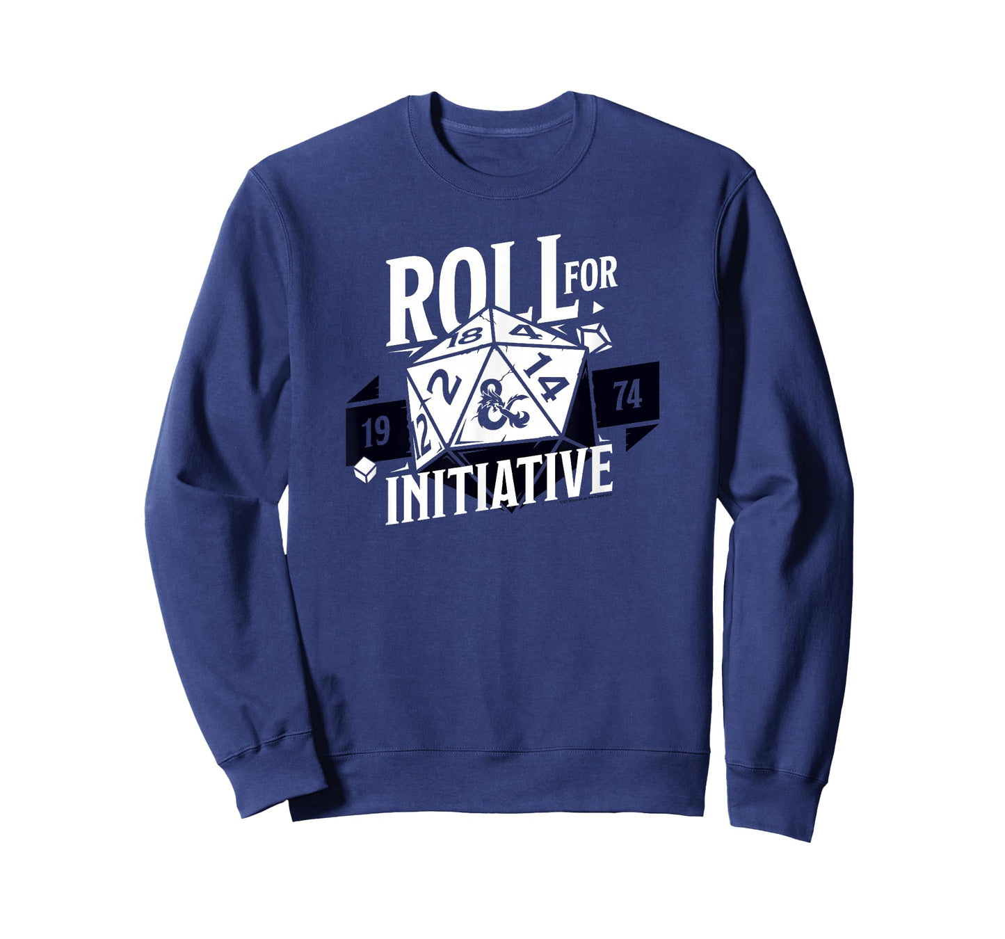 Dungeons & Dragons Roll For Initiative 1974 Text Logo T-Shirt