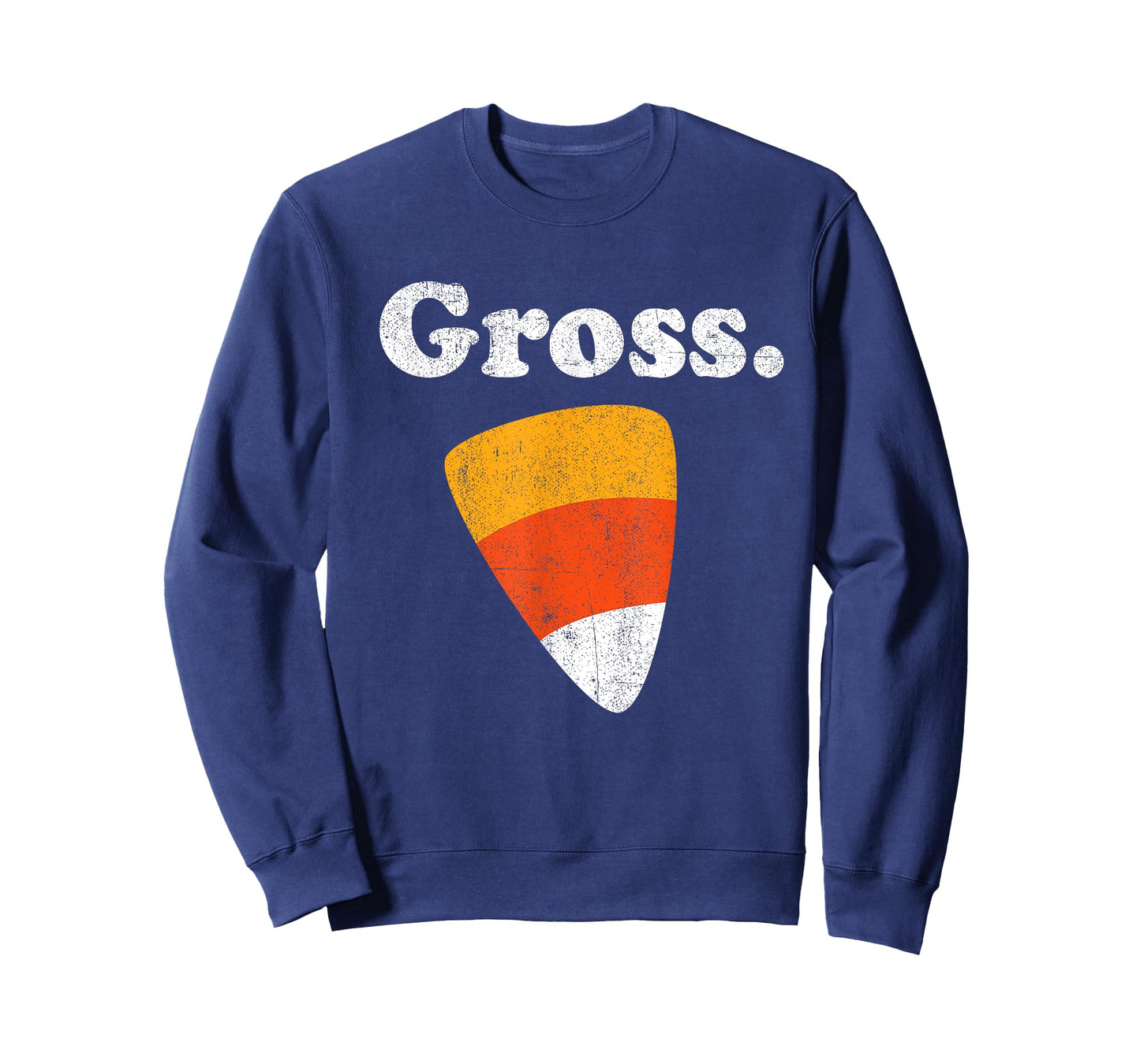 Funny Gross Candy Corn Halloween Retro 80's Anti Candy Corn T-Shirt
